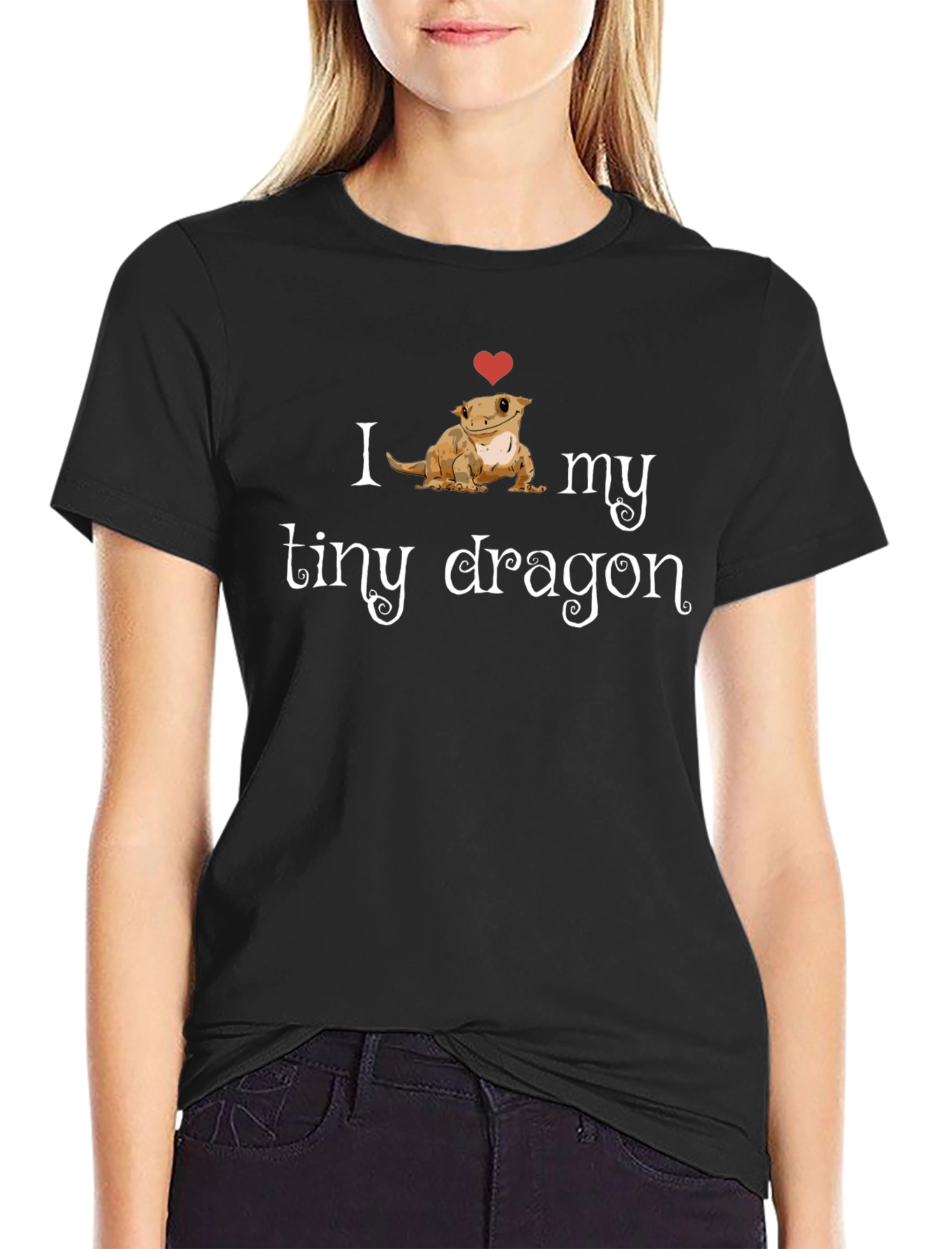 I Love My Tiny Dragon T-Shirt