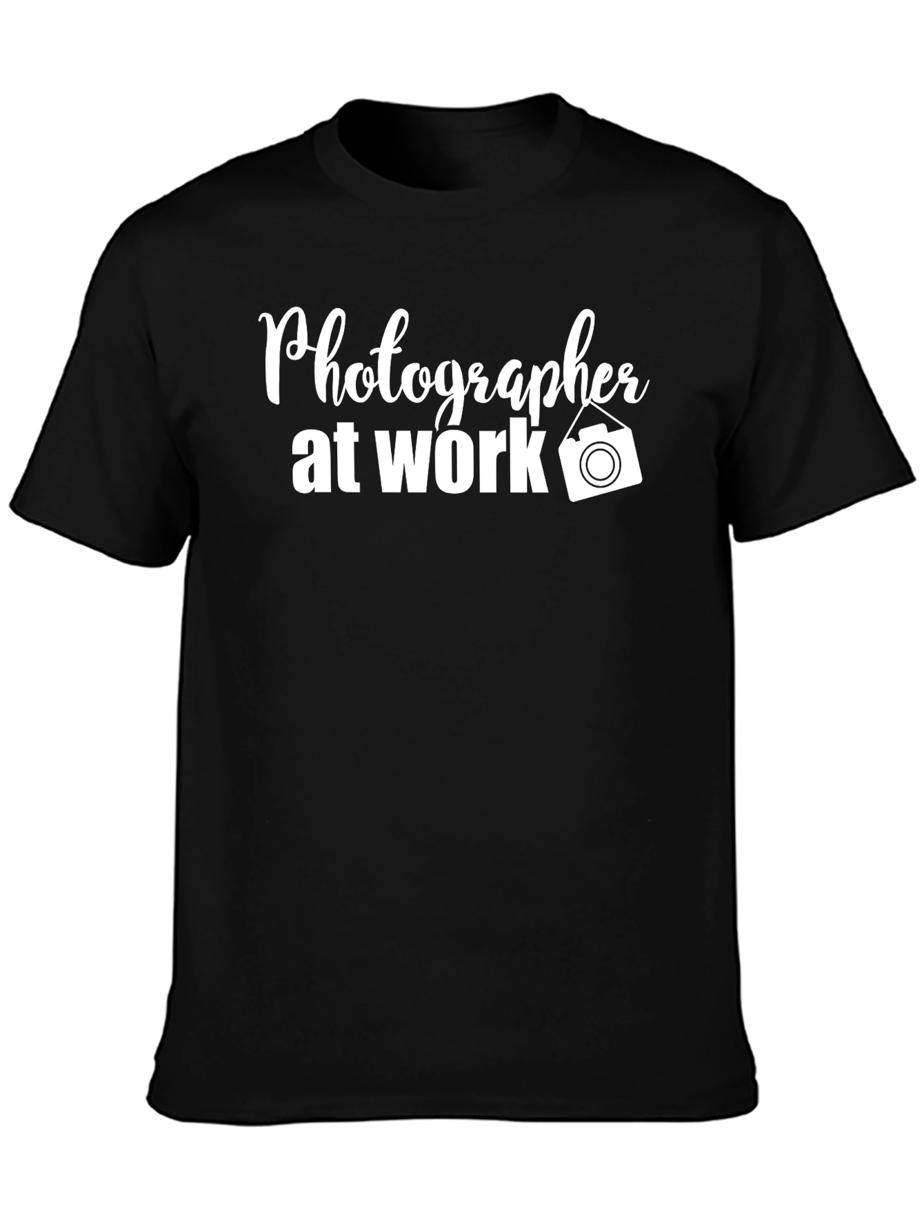 Photographer at Work Graphic Tee