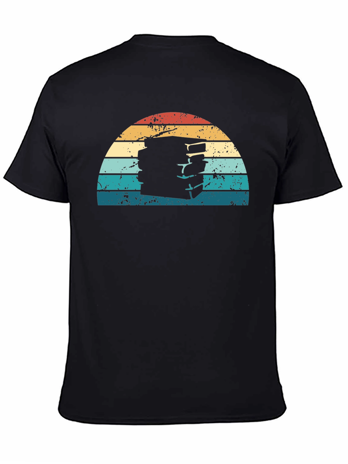 Retro Books Sunset Graphic Tee