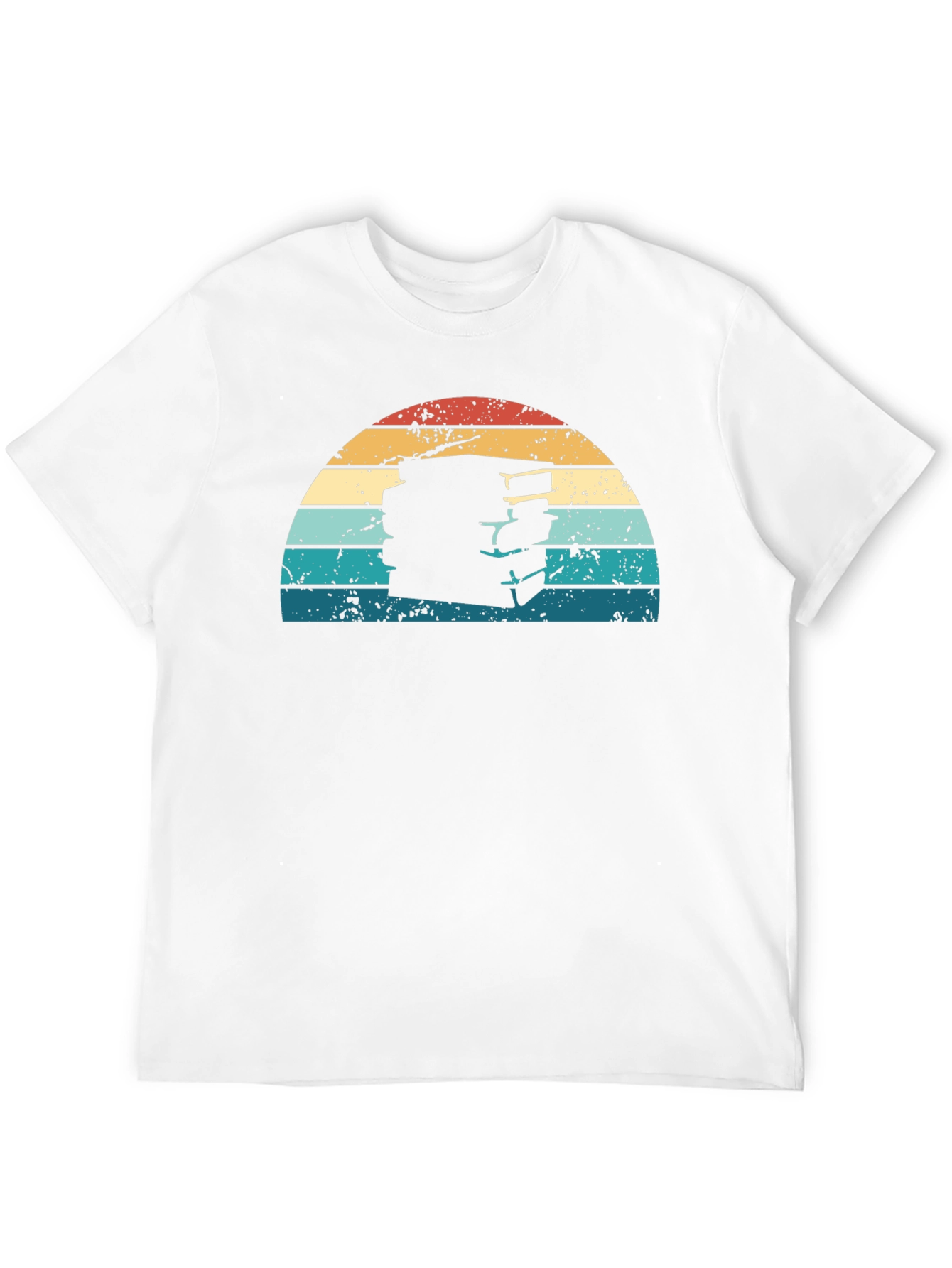 Retro Books Sunset Graphic Tee