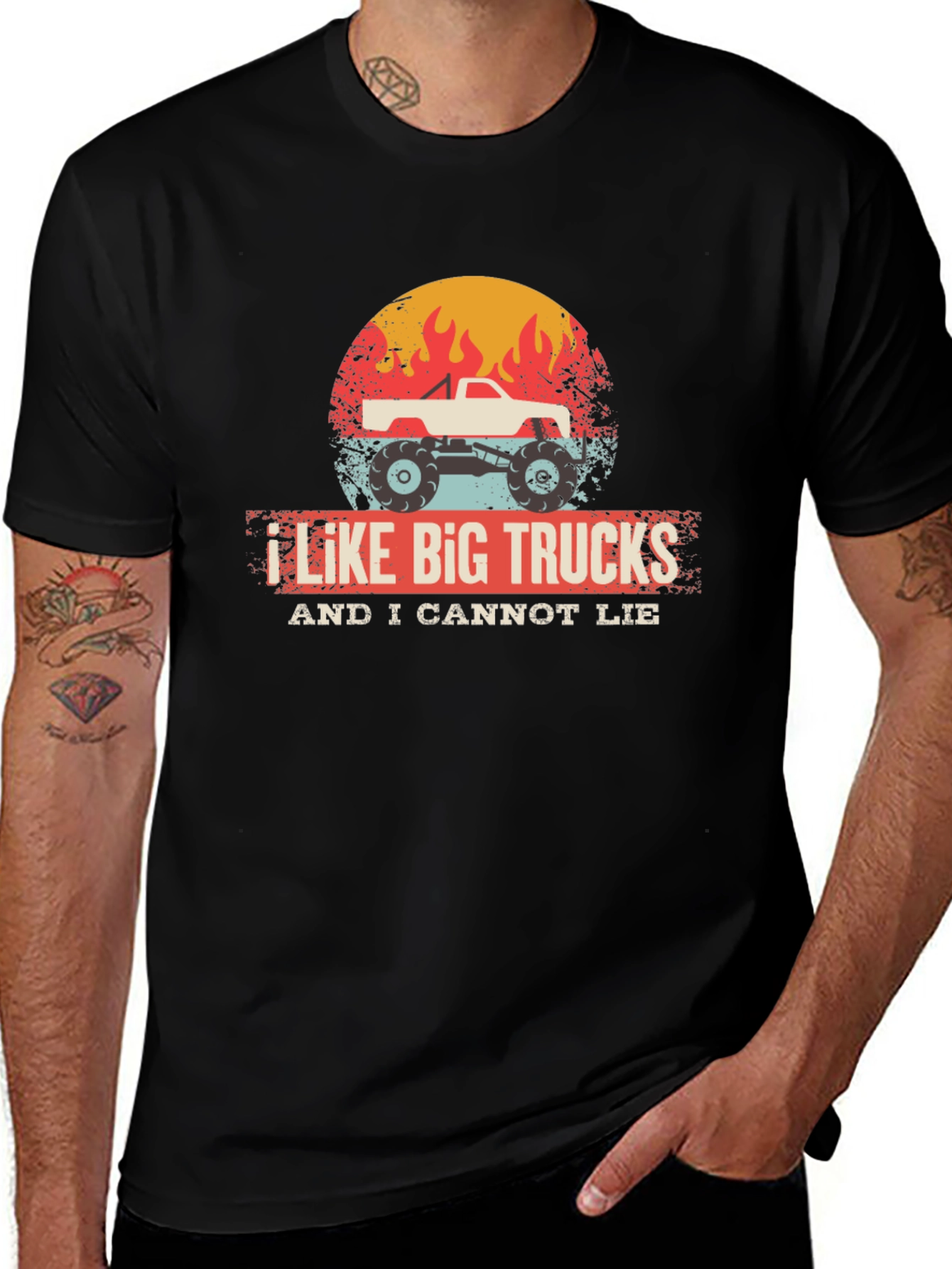 I Like Big Trucks Graphic Tee