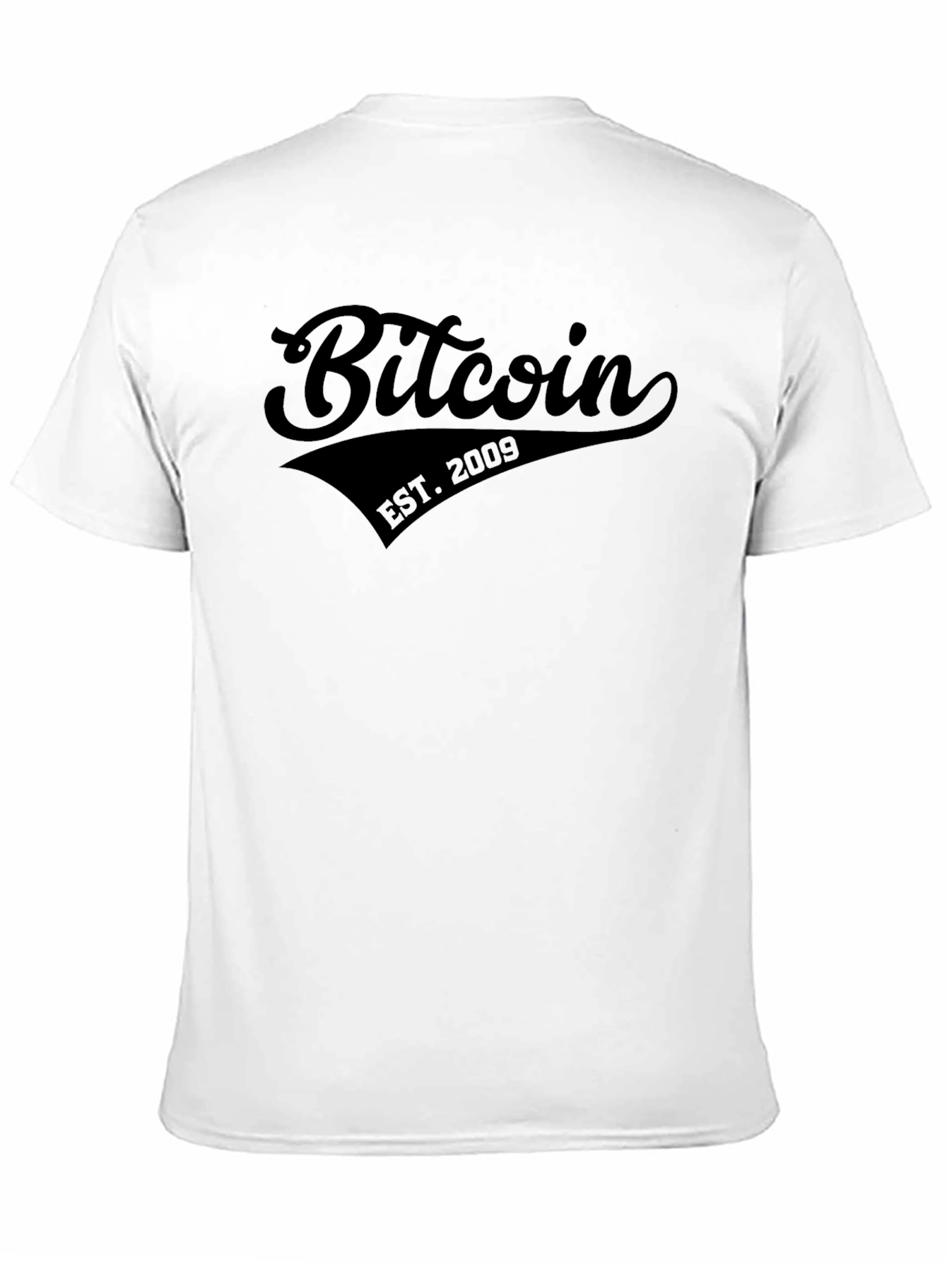 Bitcoin EST. 2009 Black T-Shirt