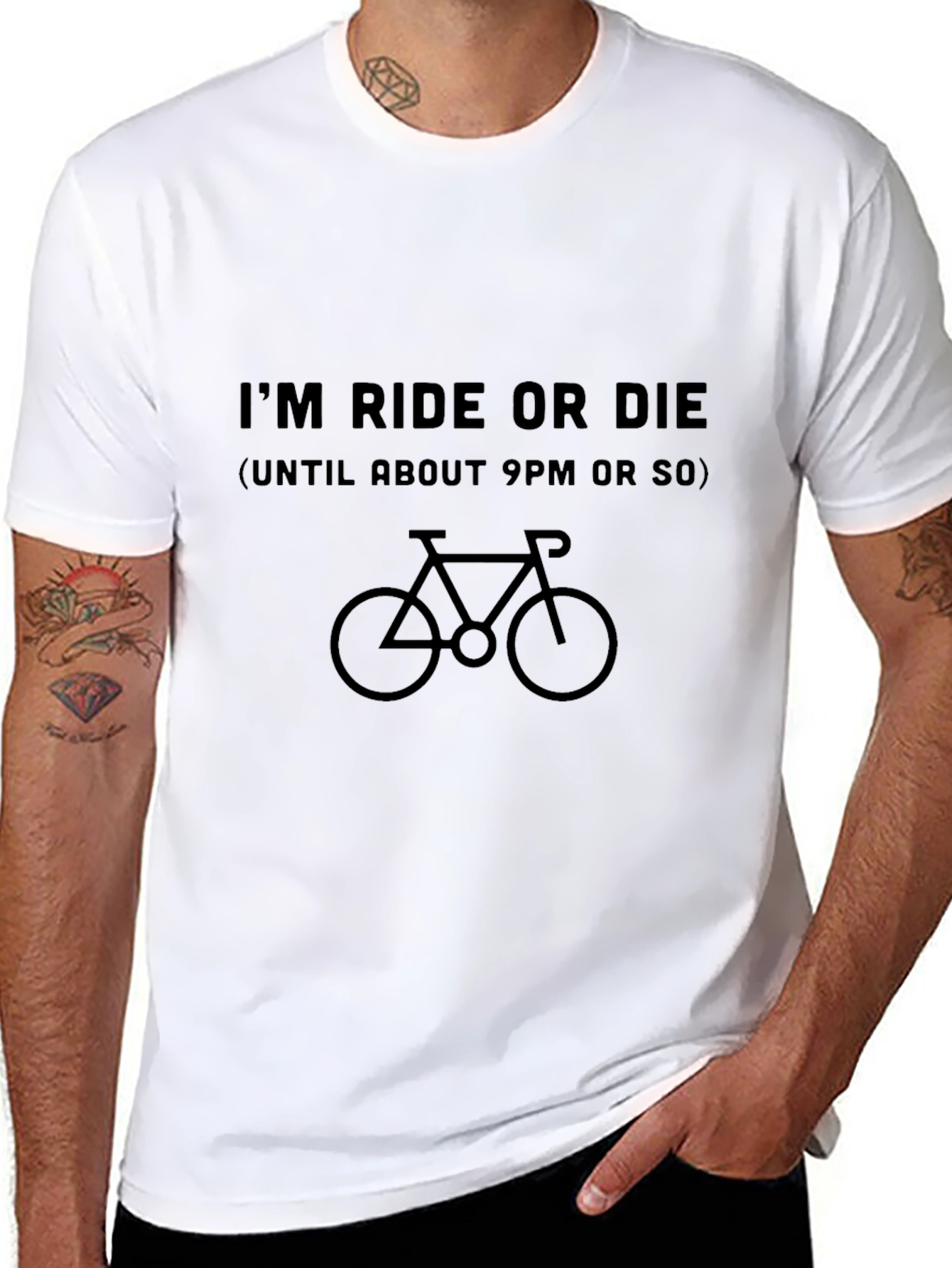 Ride or Die Cycling T-Shirt - Limited Time!