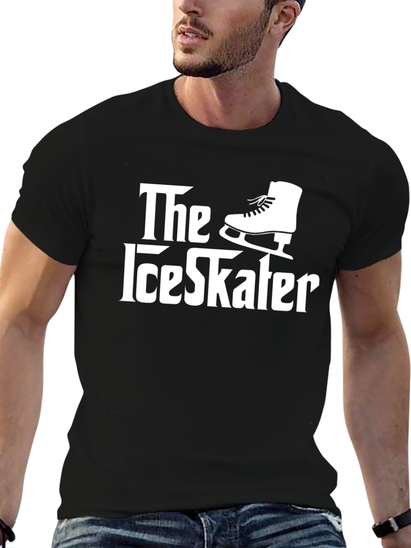 The Ice Skater T-Shirt - Novelty Graphic Tee