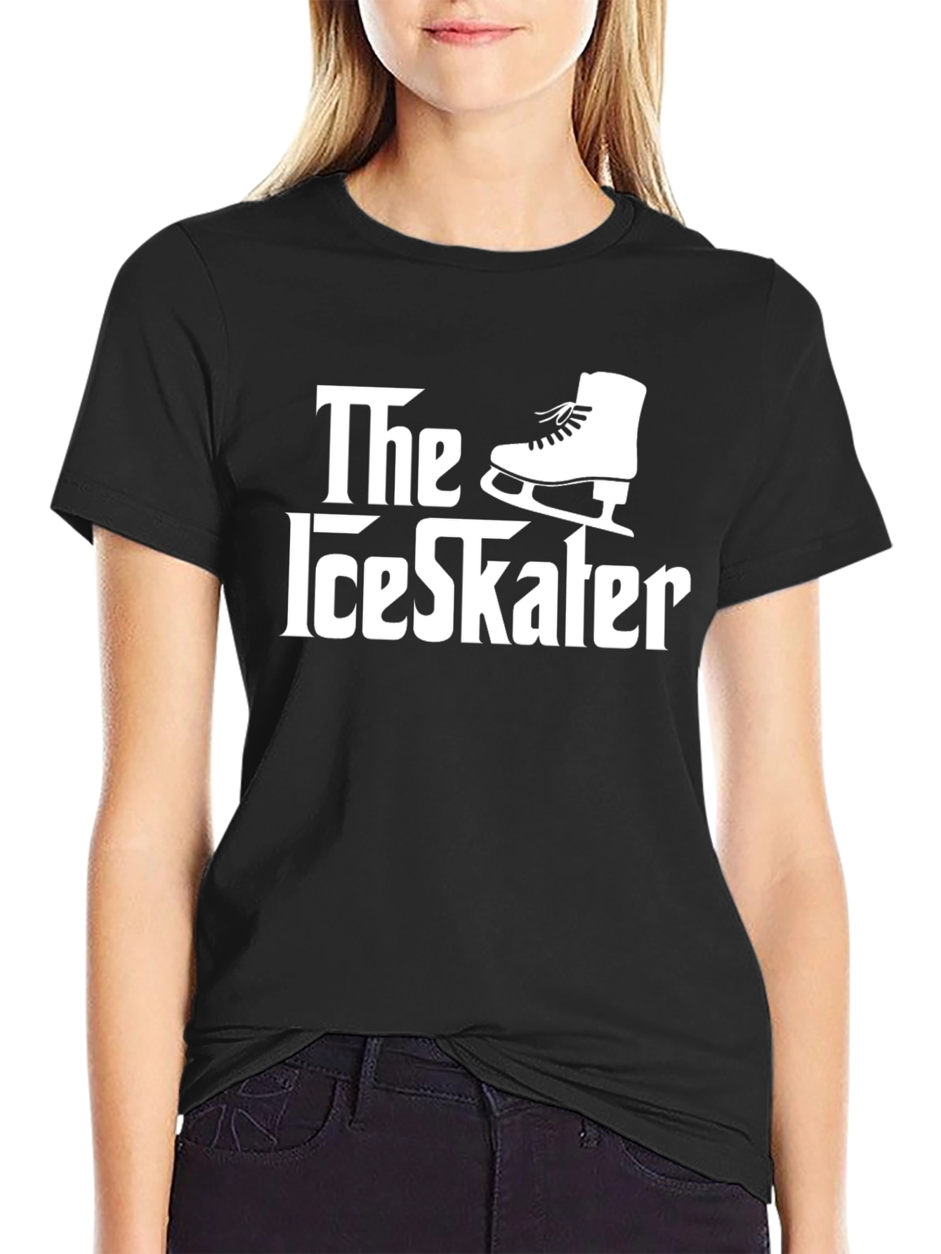 The Ice Skater T-Shirt - Novelty Graphic Tee