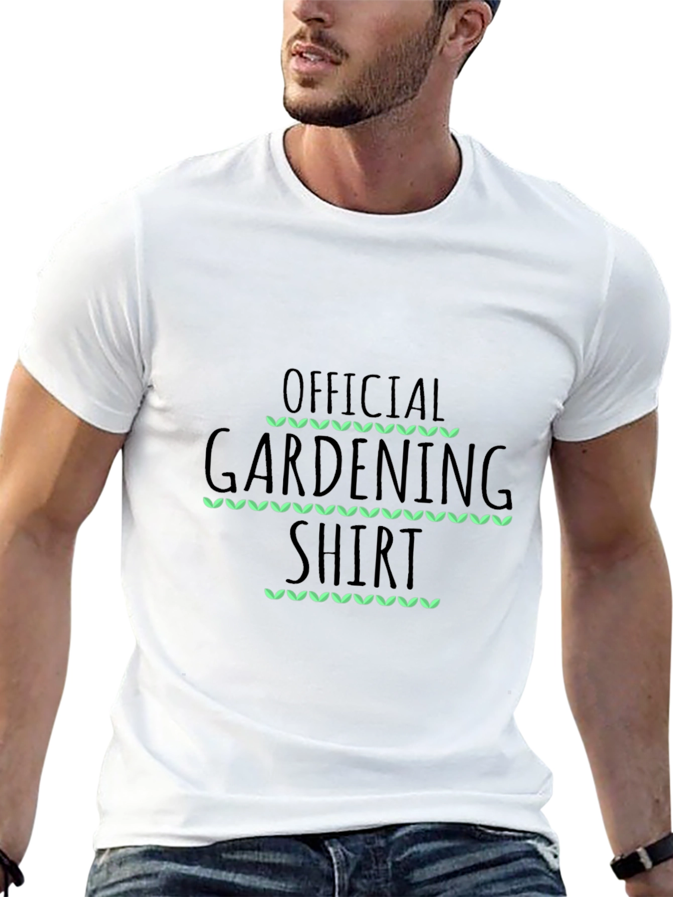 Official Gardening Shirt - Black Cotton Tee