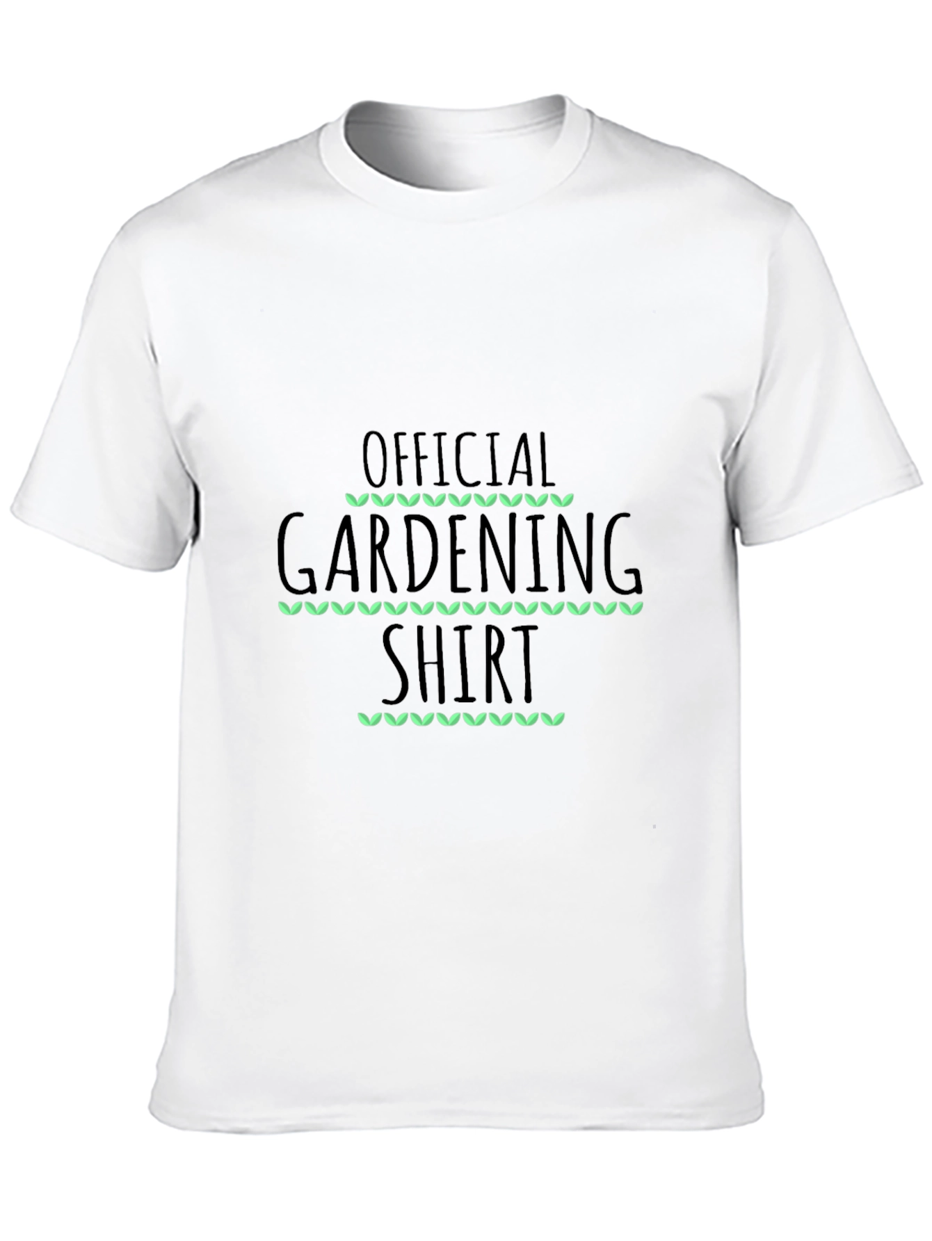 Official Gardening Shirt - Black Cotton Tee
