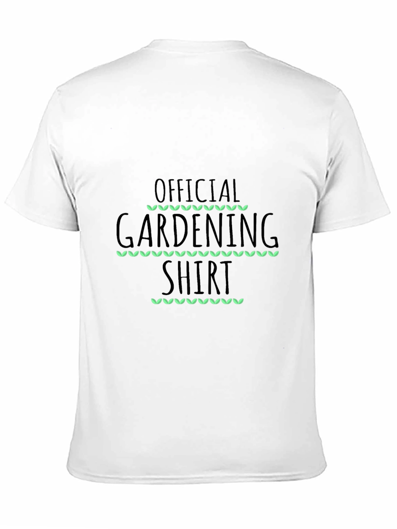 Official Gardening Shirt - Black Cotton Tee