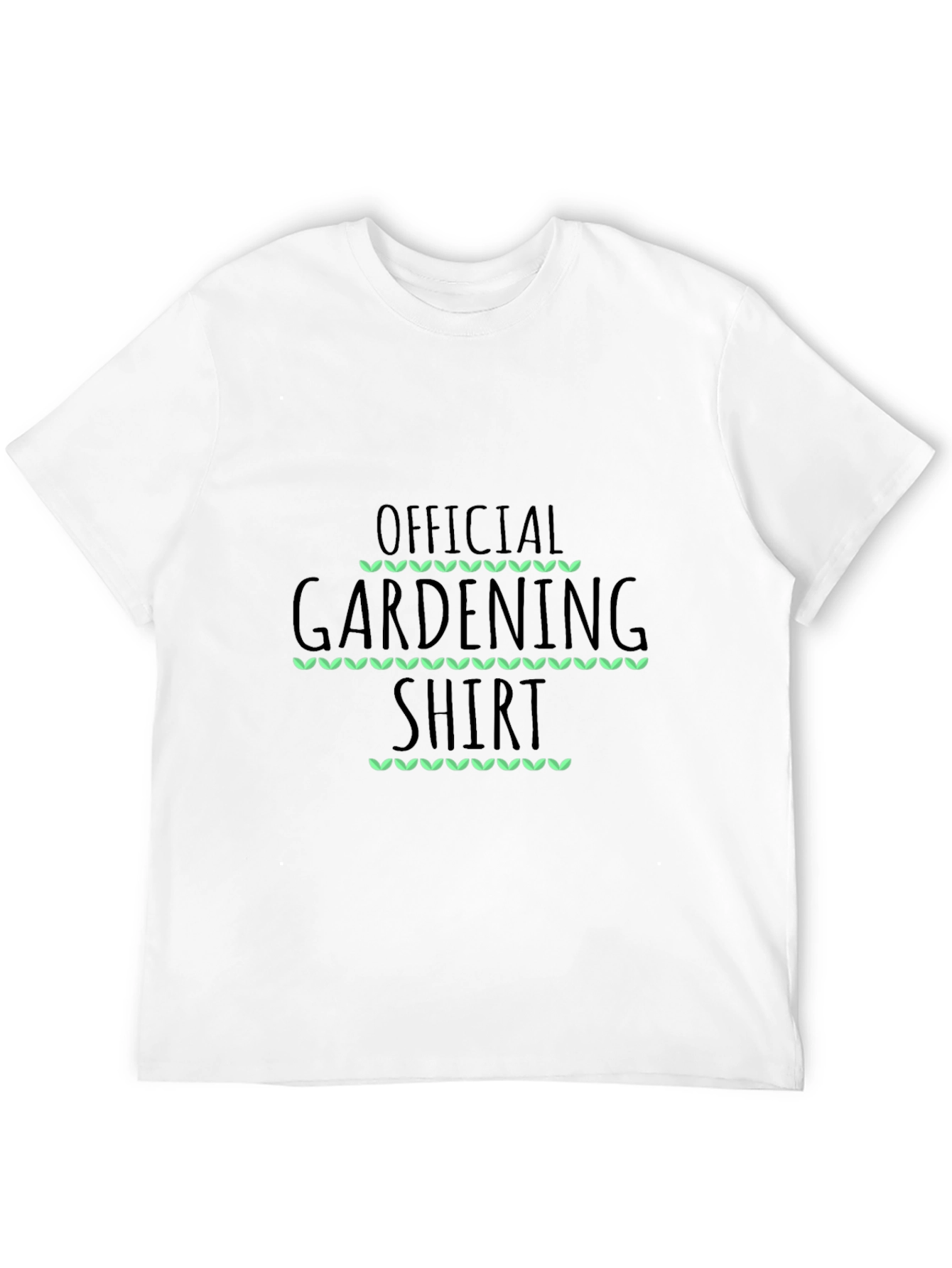 Official Gardening Shirt - Black Cotton Tee