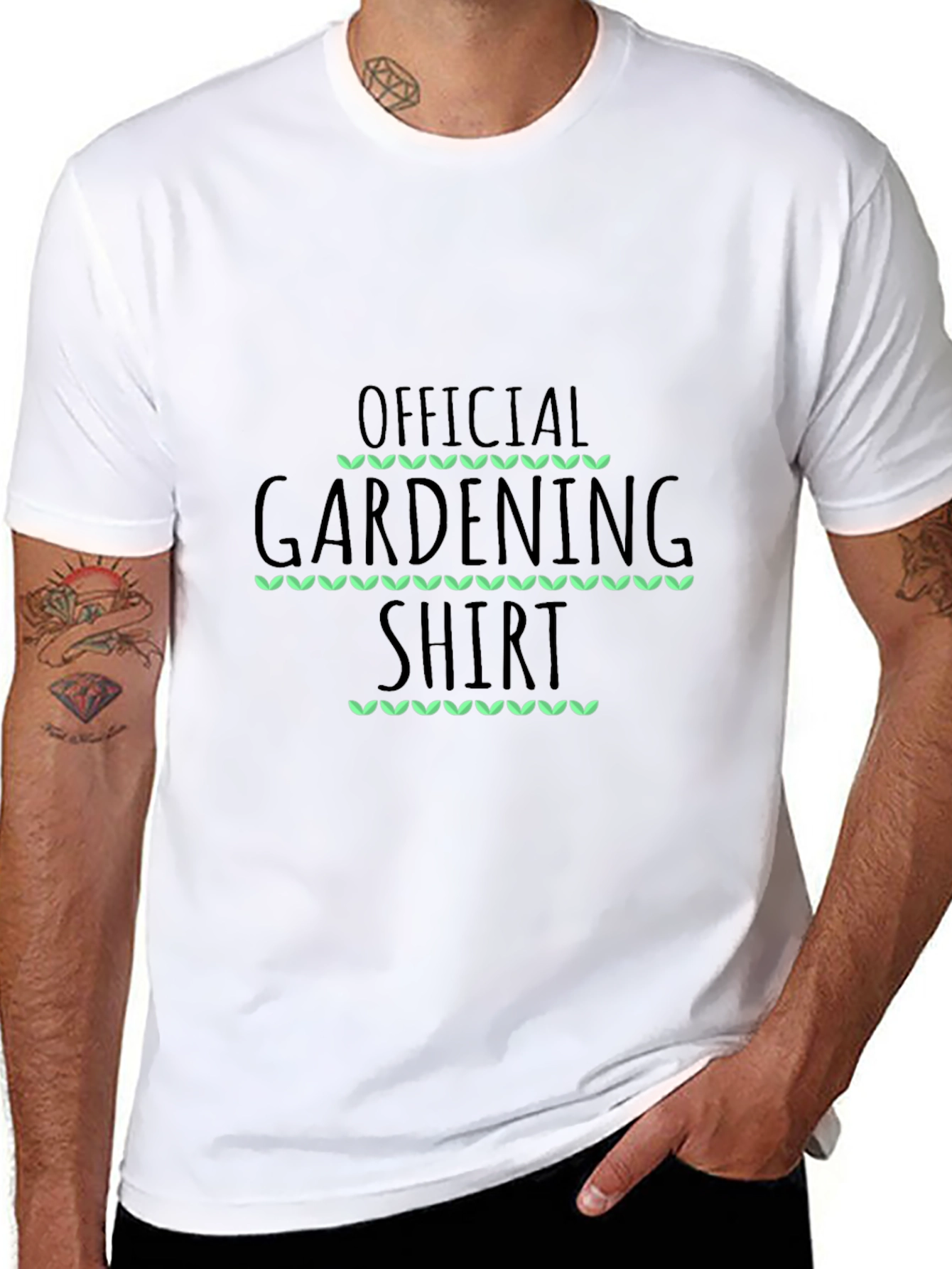 Official Gardening Shirt - Black Cotton Tee