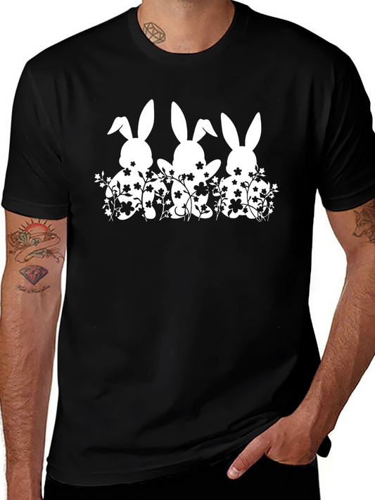Bunny Flower Graphic Tee