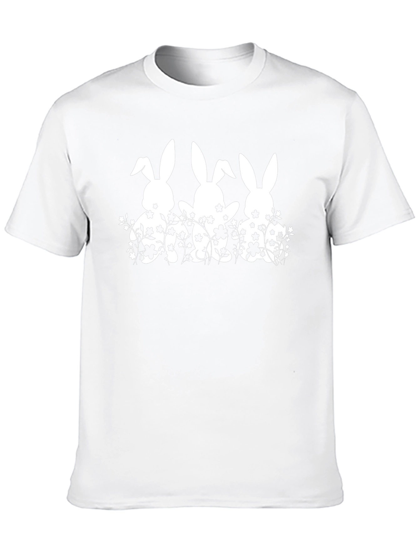 Bunny Flower Graphic Tee