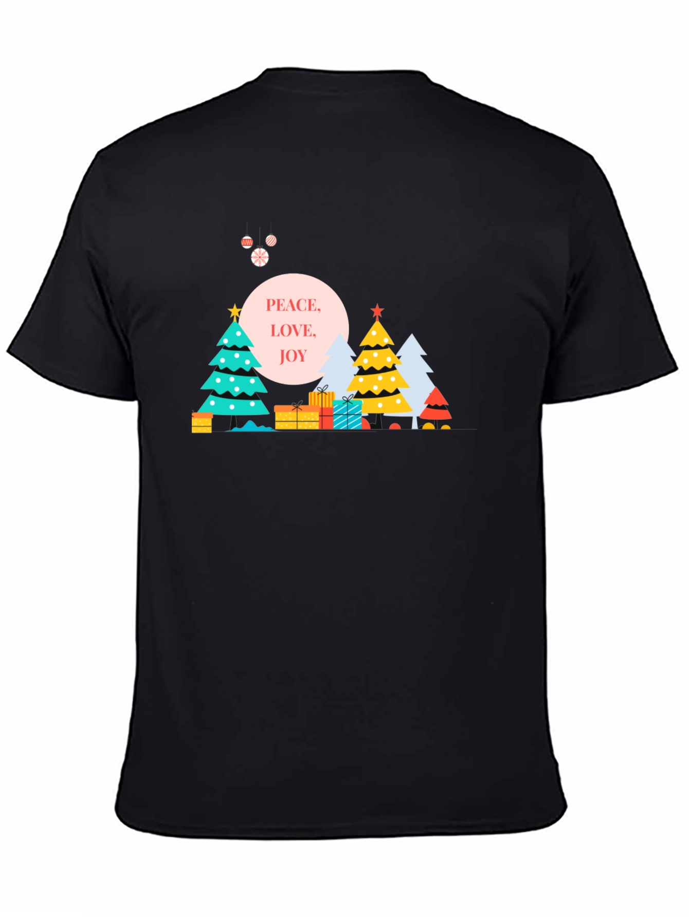 Holiday Peace Love Joy Graphic Tee