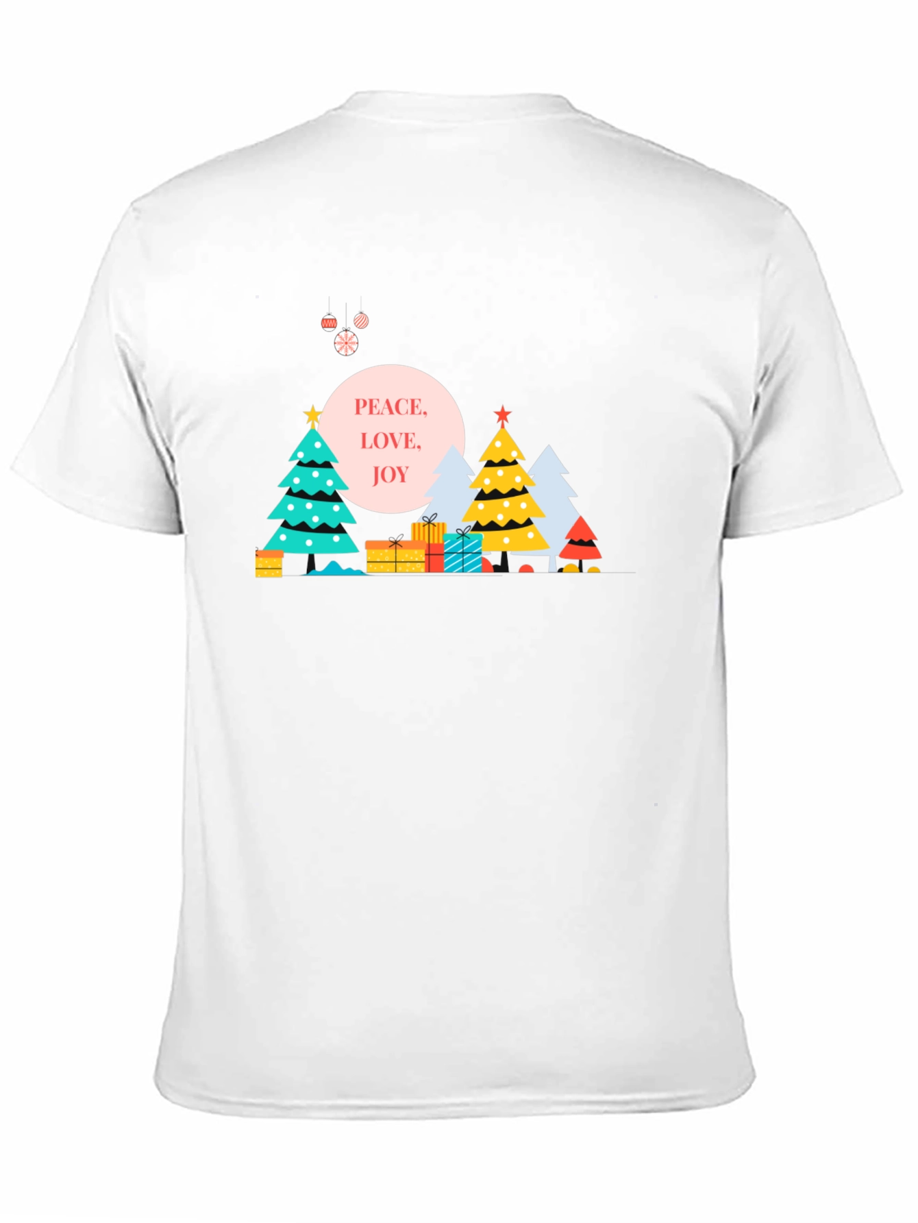 Holiday Peace Love Joy Graphic Tee