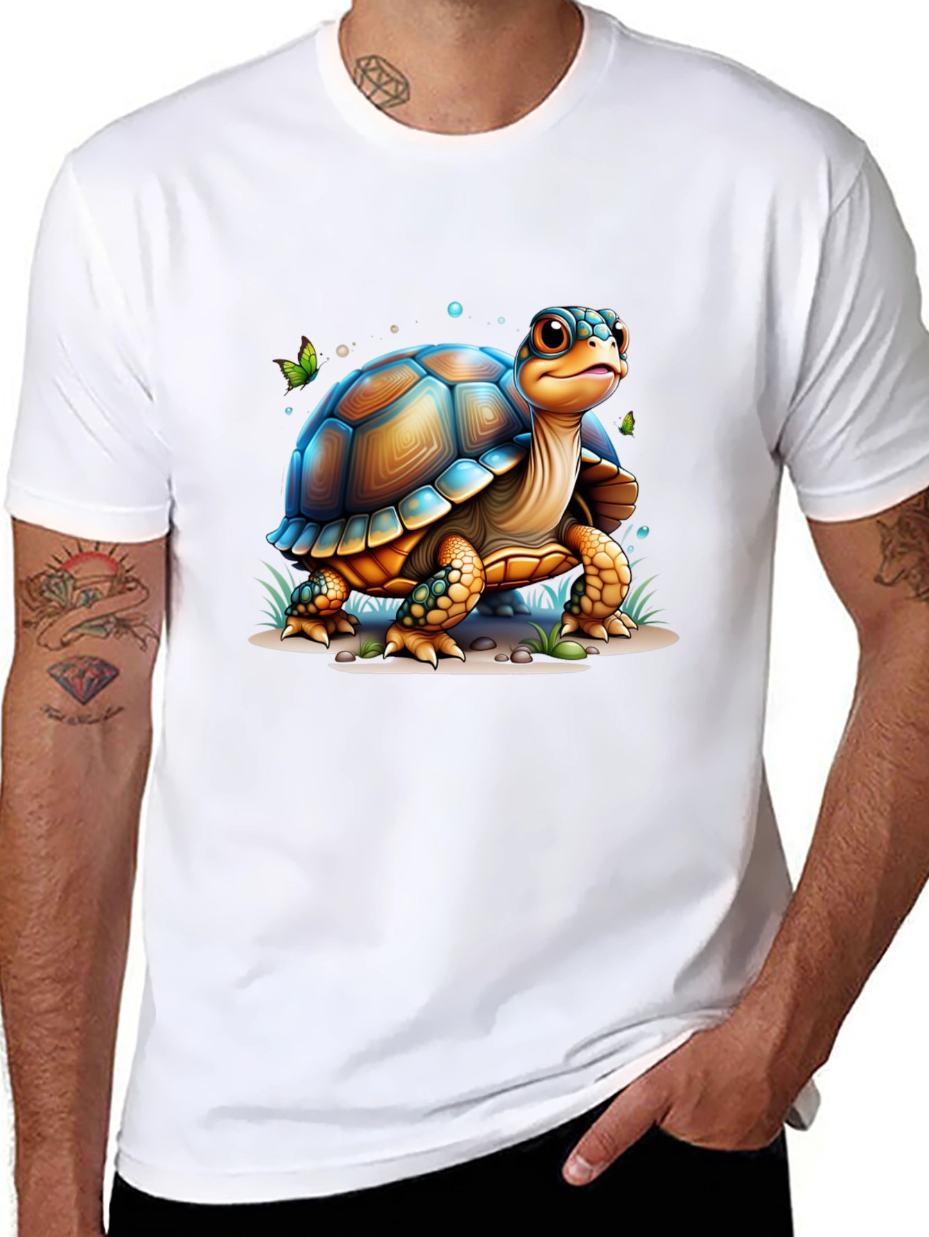 Cartoon Turtle T-Shirt