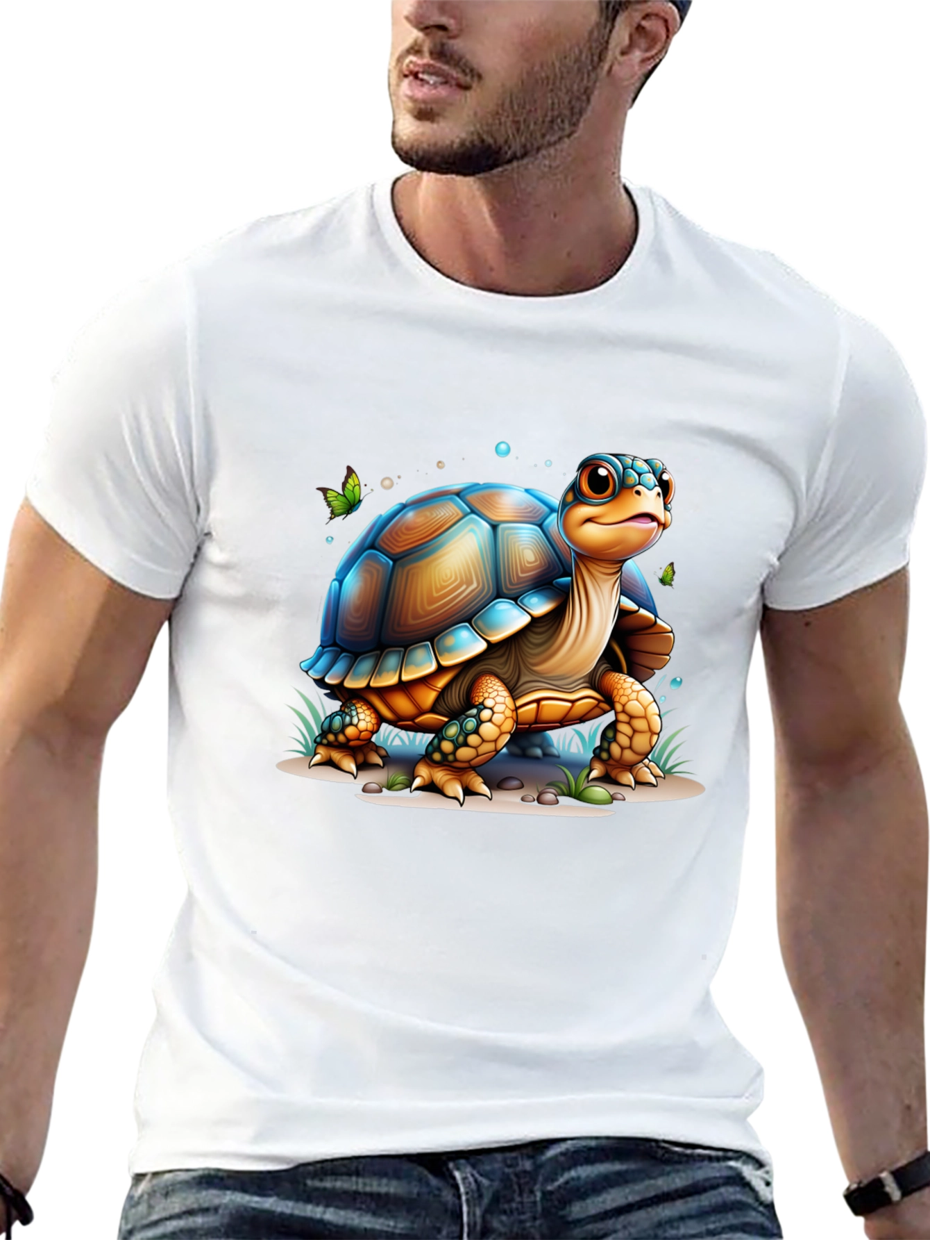 Cartoon Turtle T-Shirt