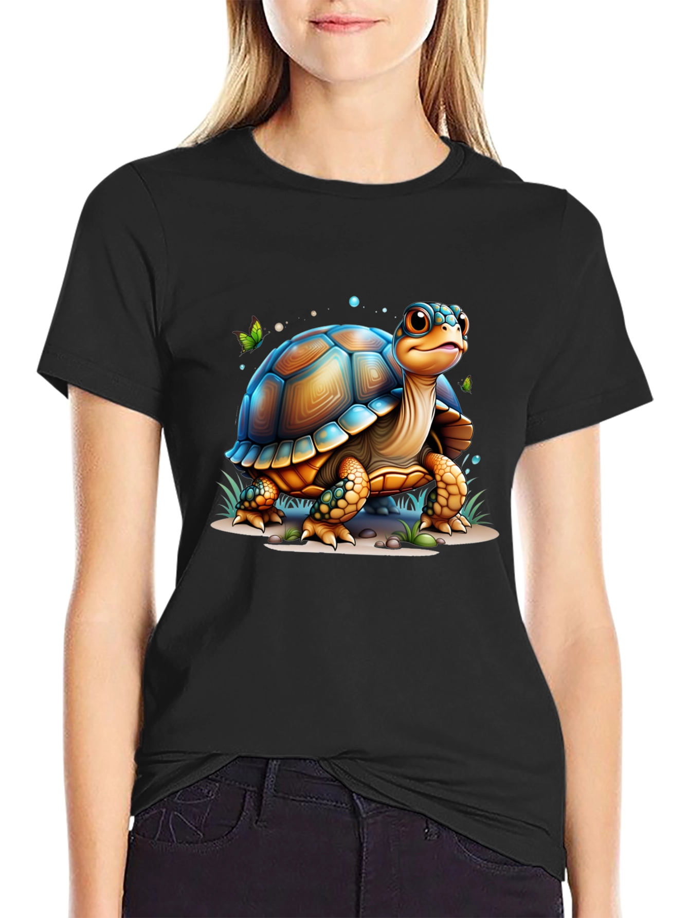 Cartoon Turtle T-Shirt
