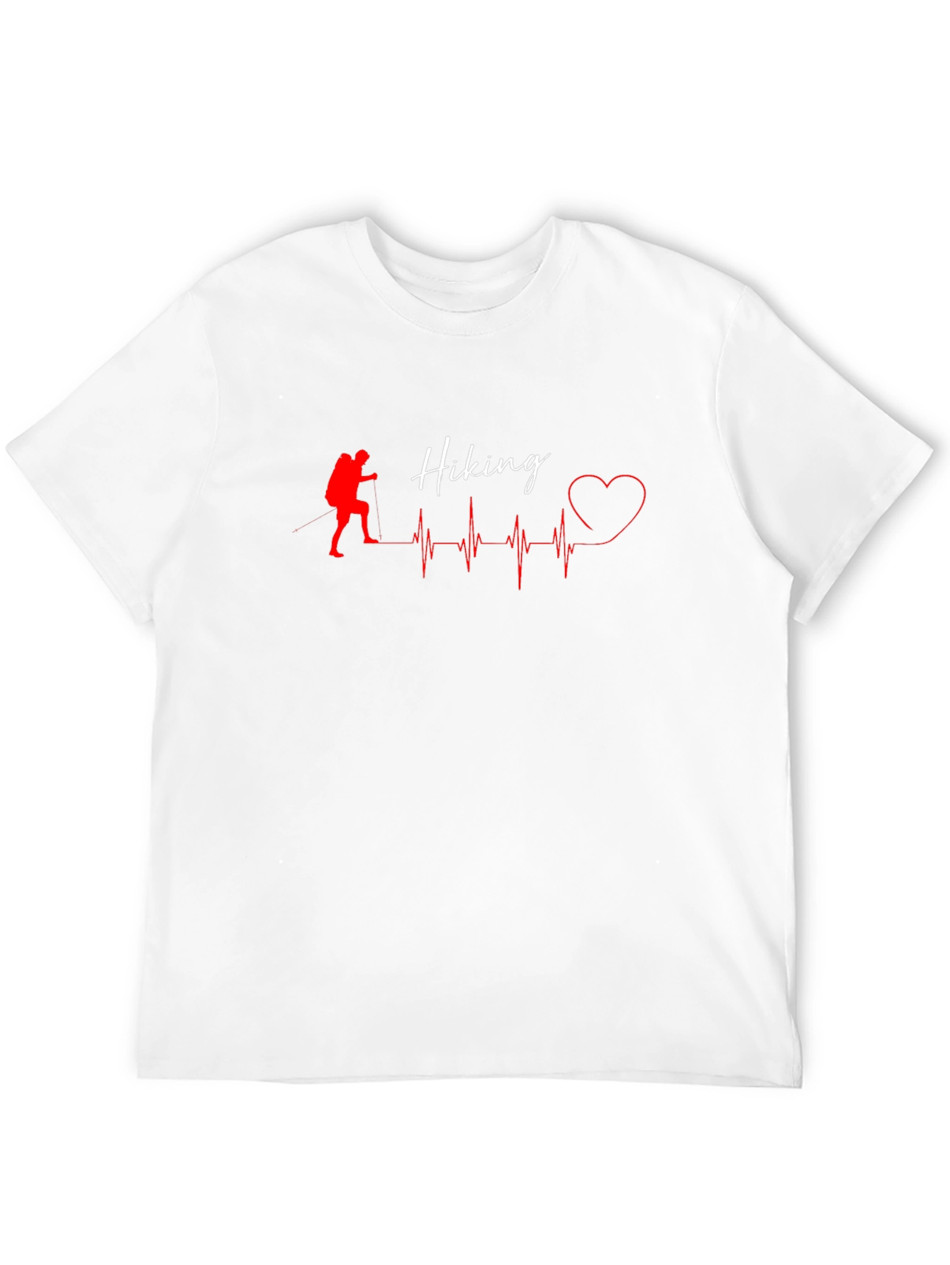 Hiking Heartbeat Graphic Tee