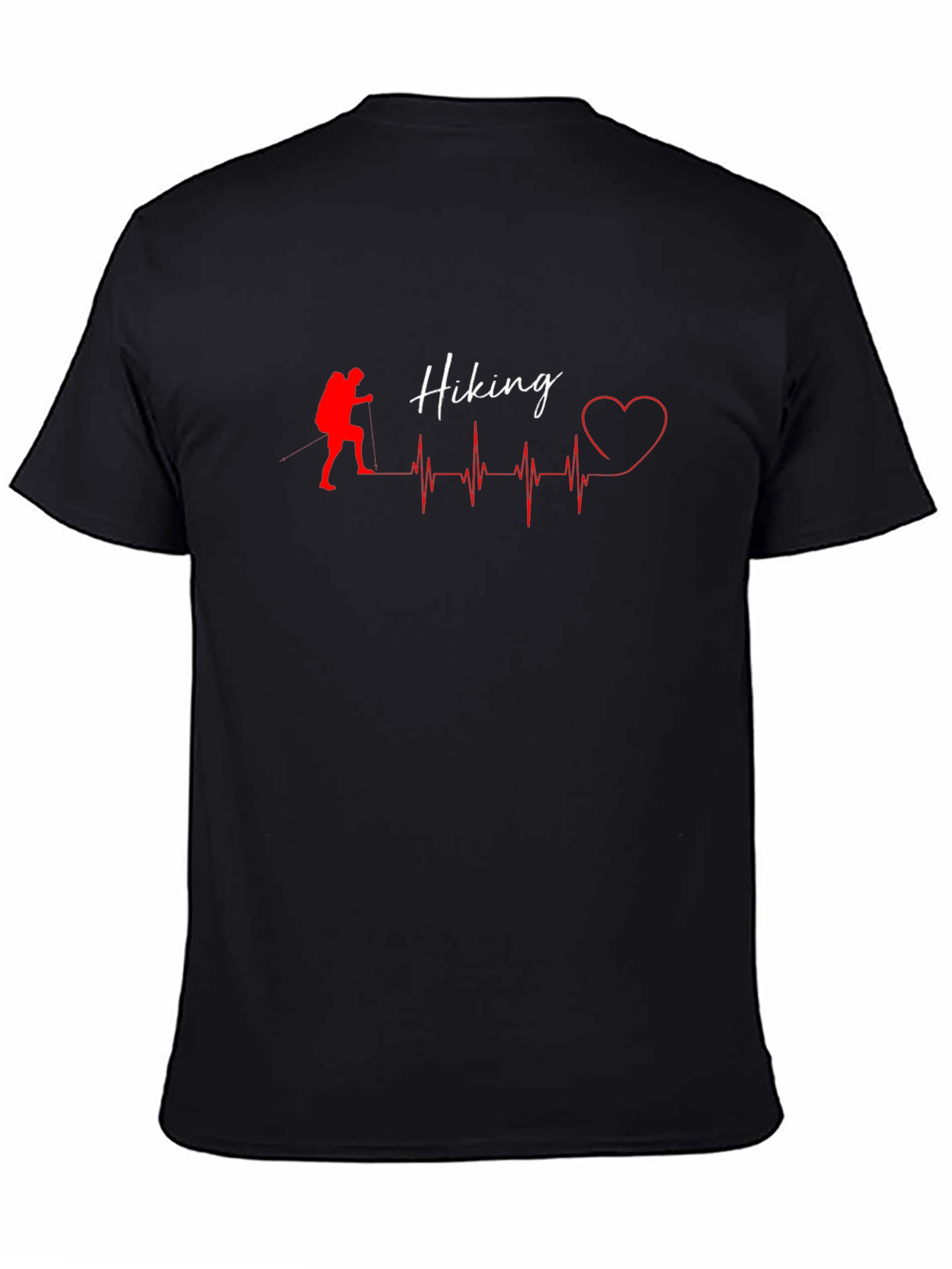 Hiking Heartbeat Graphic Tee
