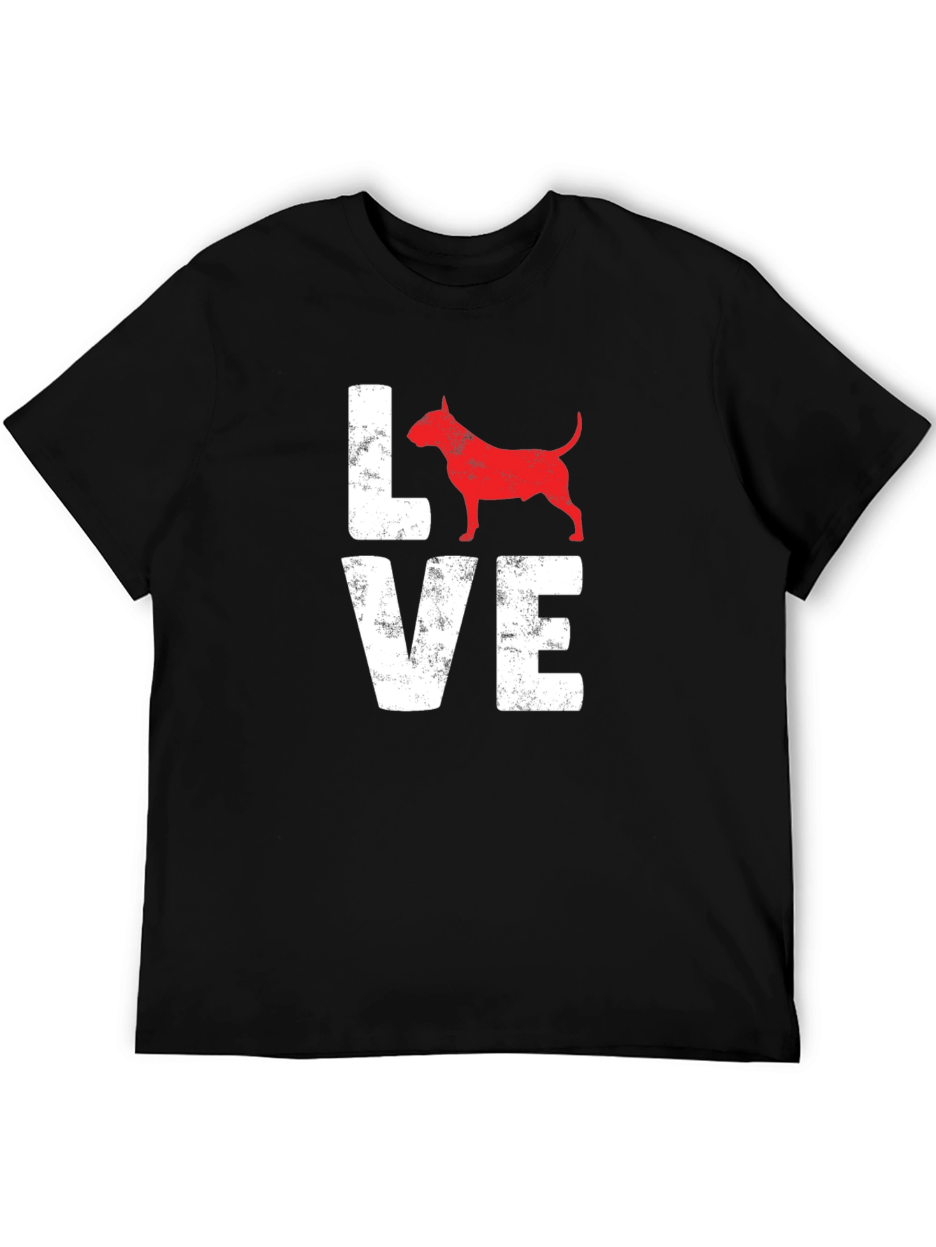 Love Bull Terrier Graphic Tee