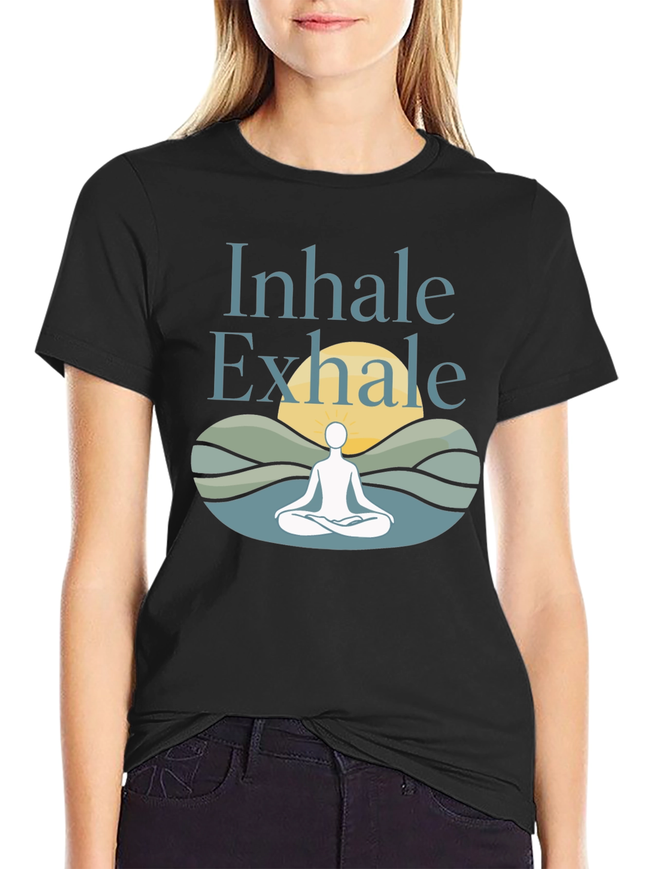 Inhale Exhale Graphic T-Shirt