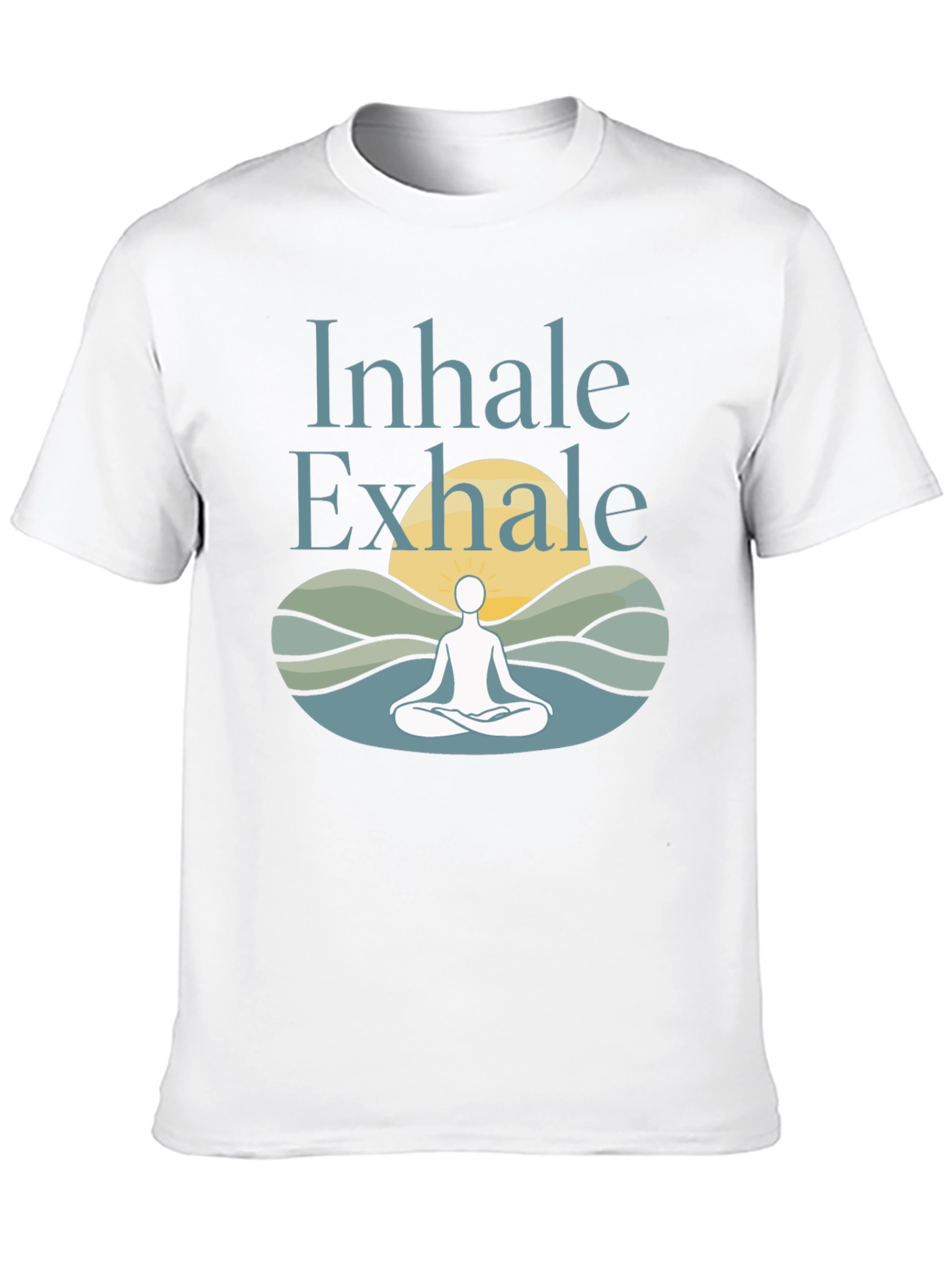 Inhale Exhale Graphic T-Shirt