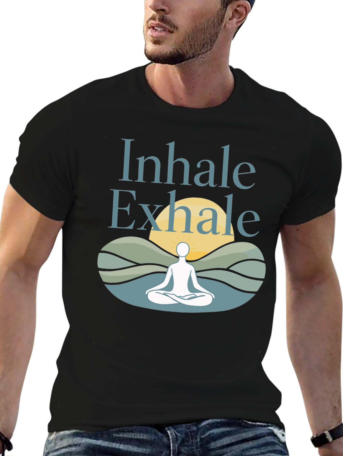 Inhale Exhale Graphic T-Shirt