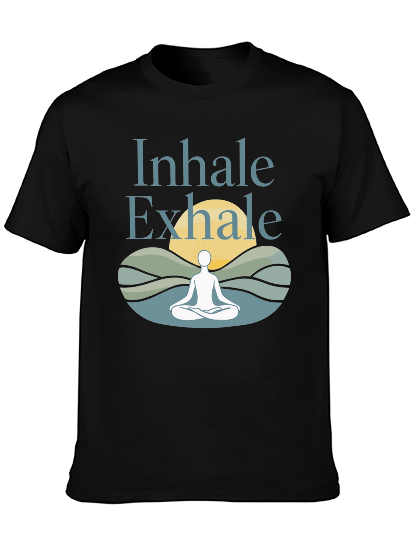 Inhale Exhale Graphic T-Shirt