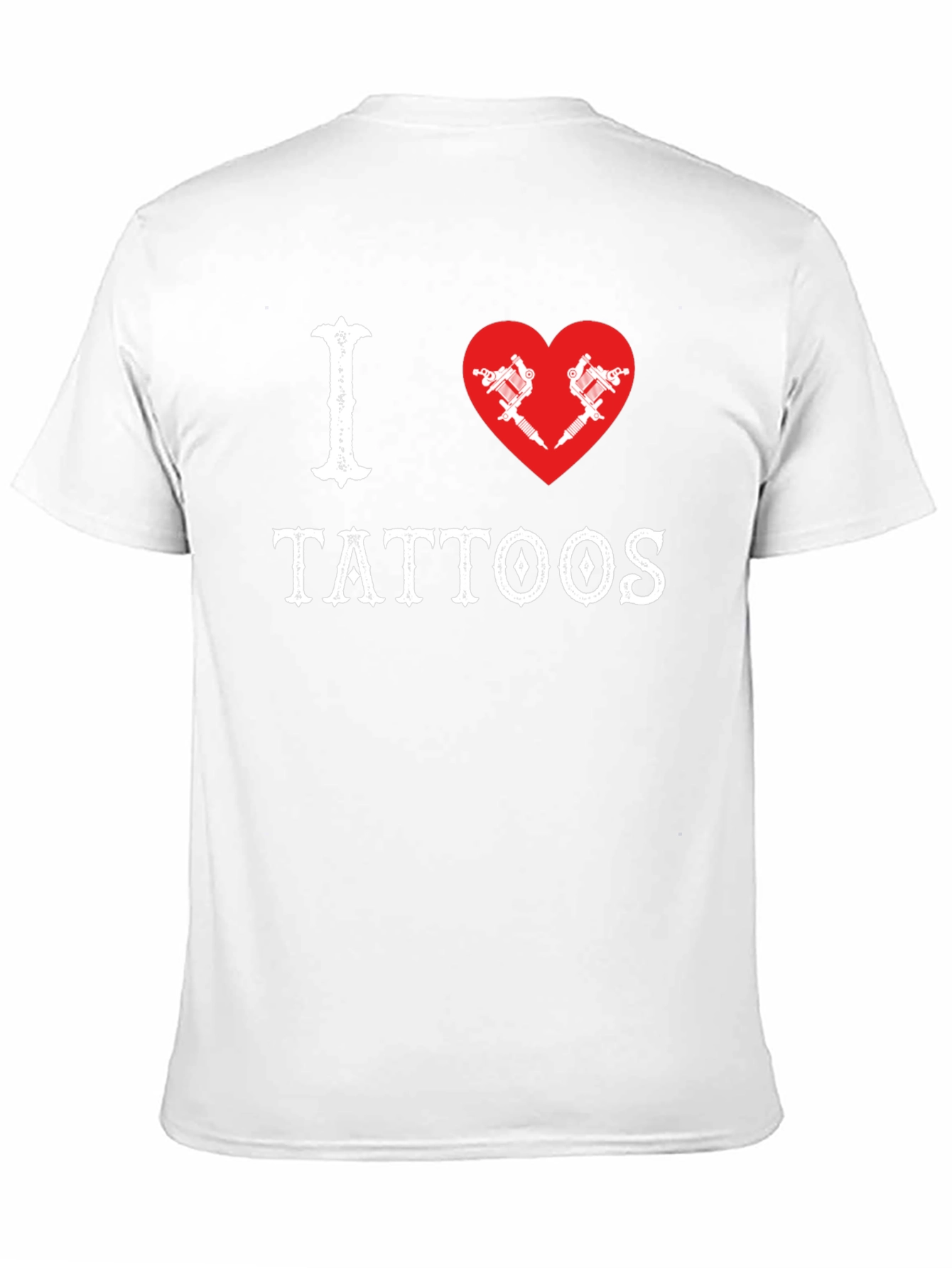 I Heart Tattoos Black Tee
