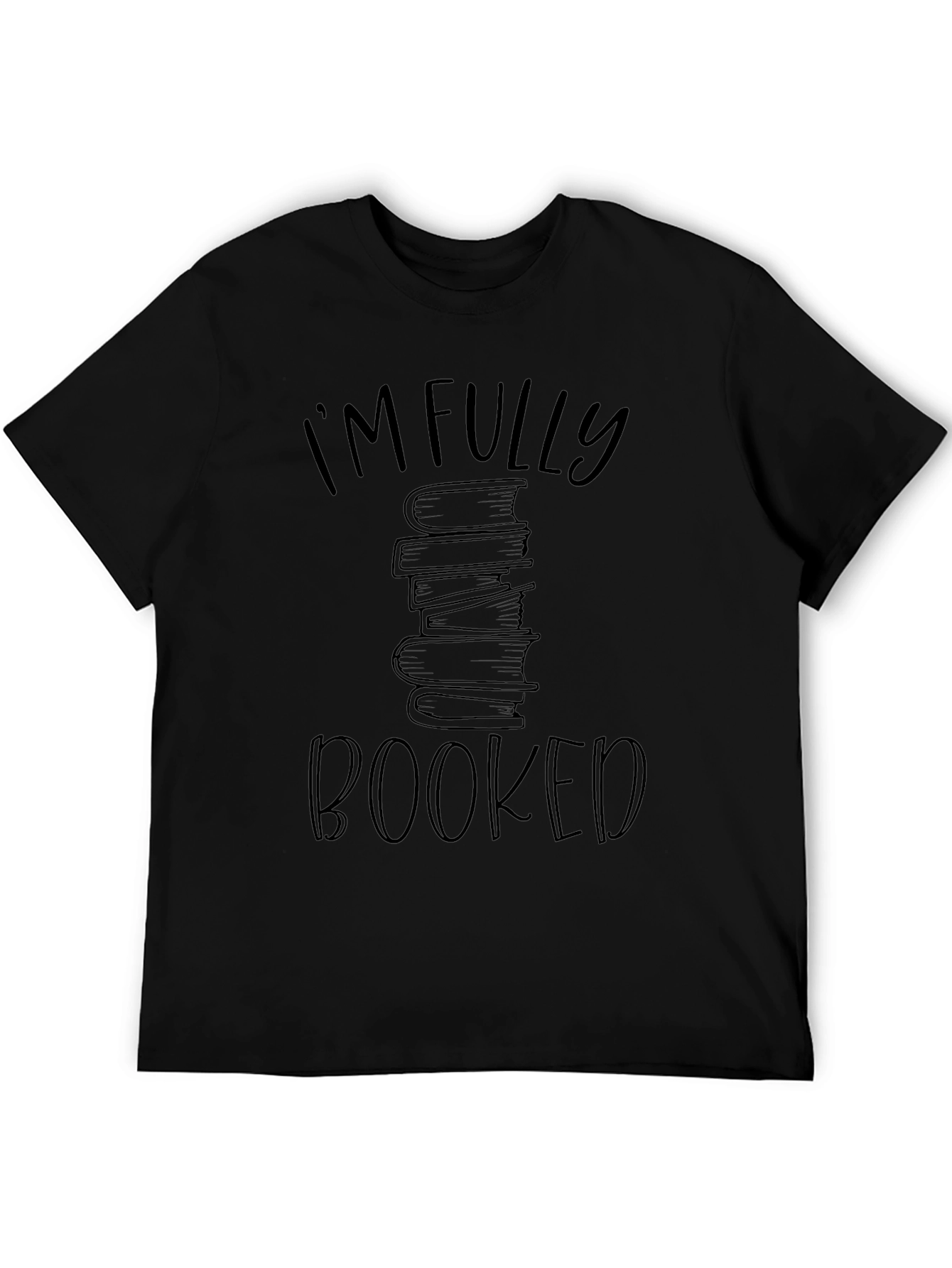 Im Fully Booked T-Shirt Book Lover Tee Reader Gift