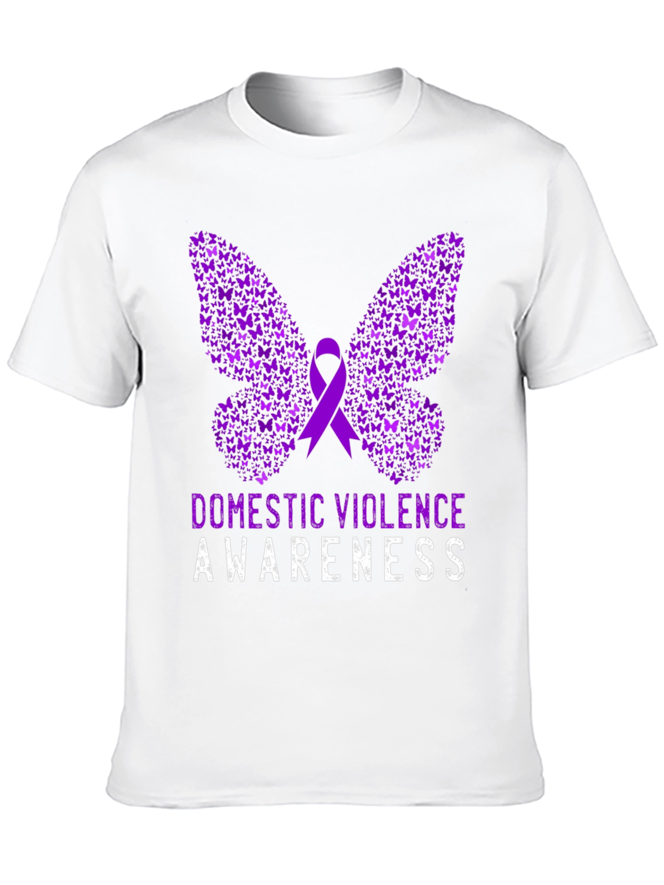Domestic Violence Awareness Butterfly T-Shirt