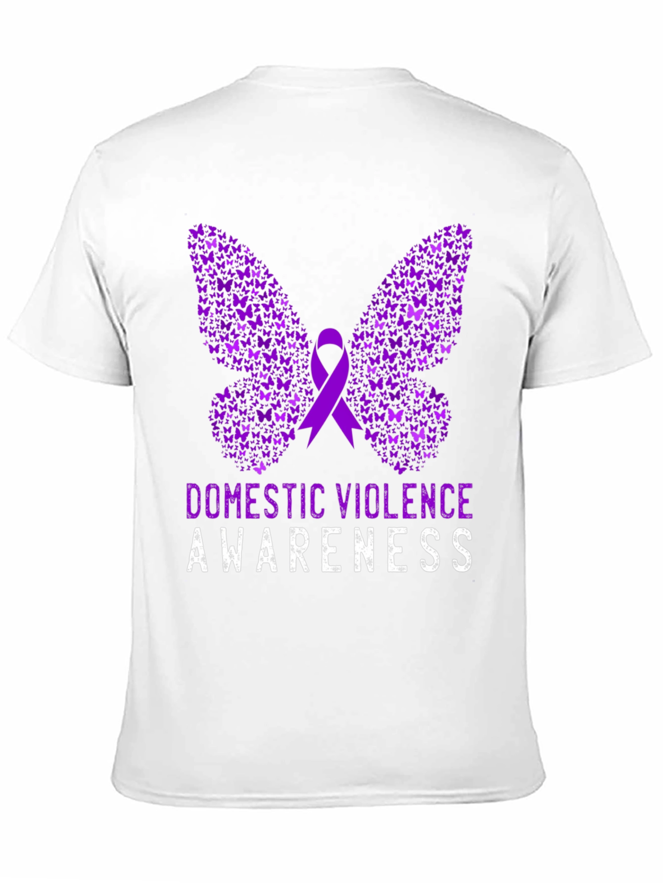 Domestic Violence Awareness Butterfly T-Shirt