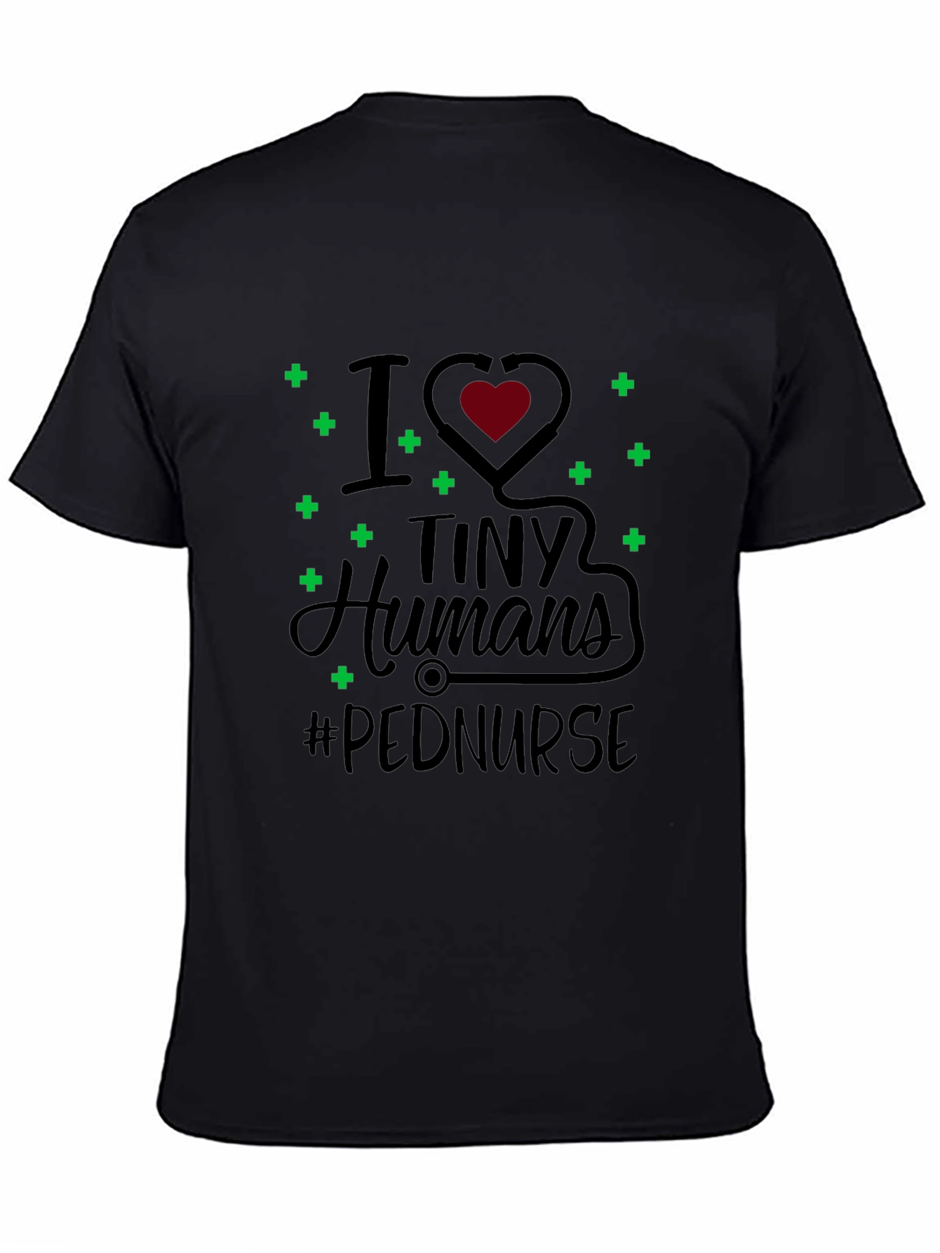 Pediatric Nurse I Love Tiny Humans Graphic Tee