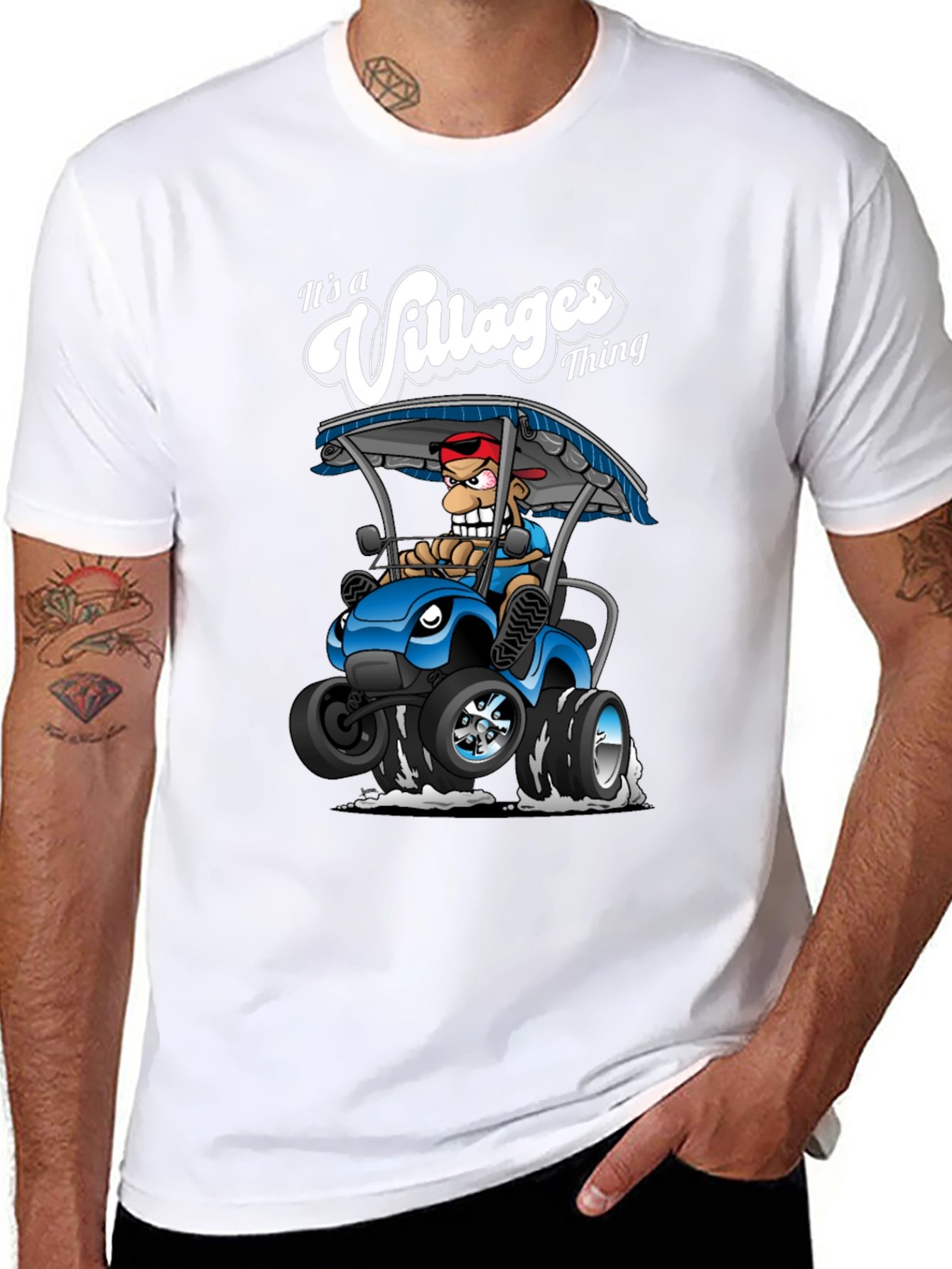 Its a Villages Thing Cartoon T-Shirt