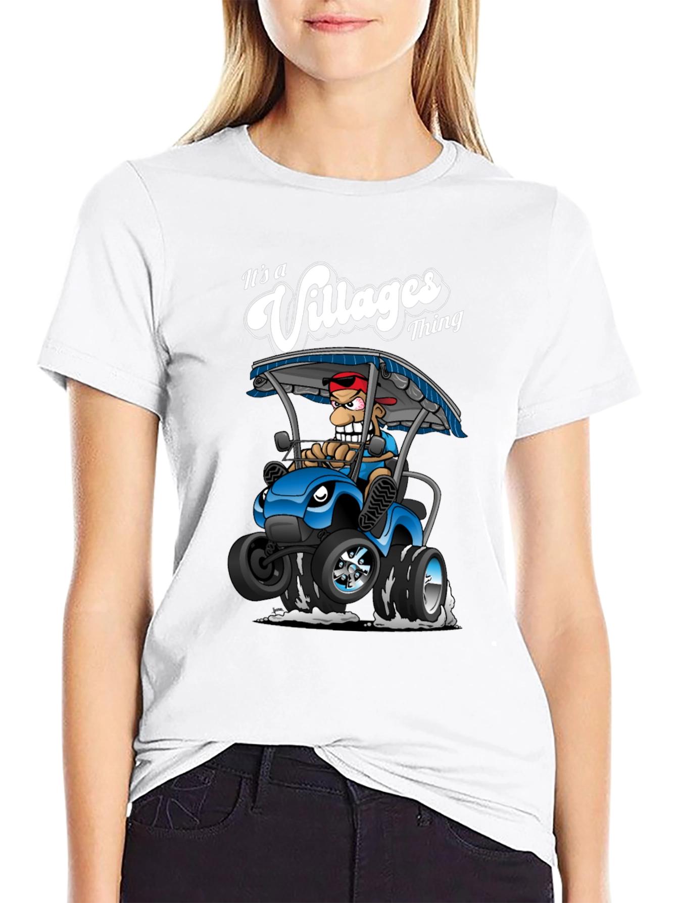 Its a Villages Thing Cartoon T-Shirt