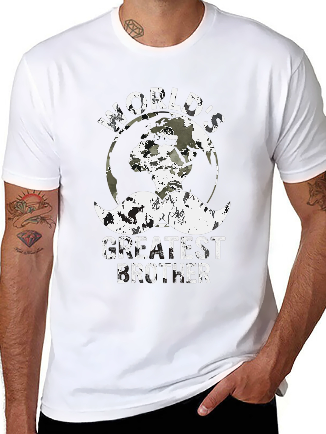 Worlds Greatest Brother Graphic T-Shirt
