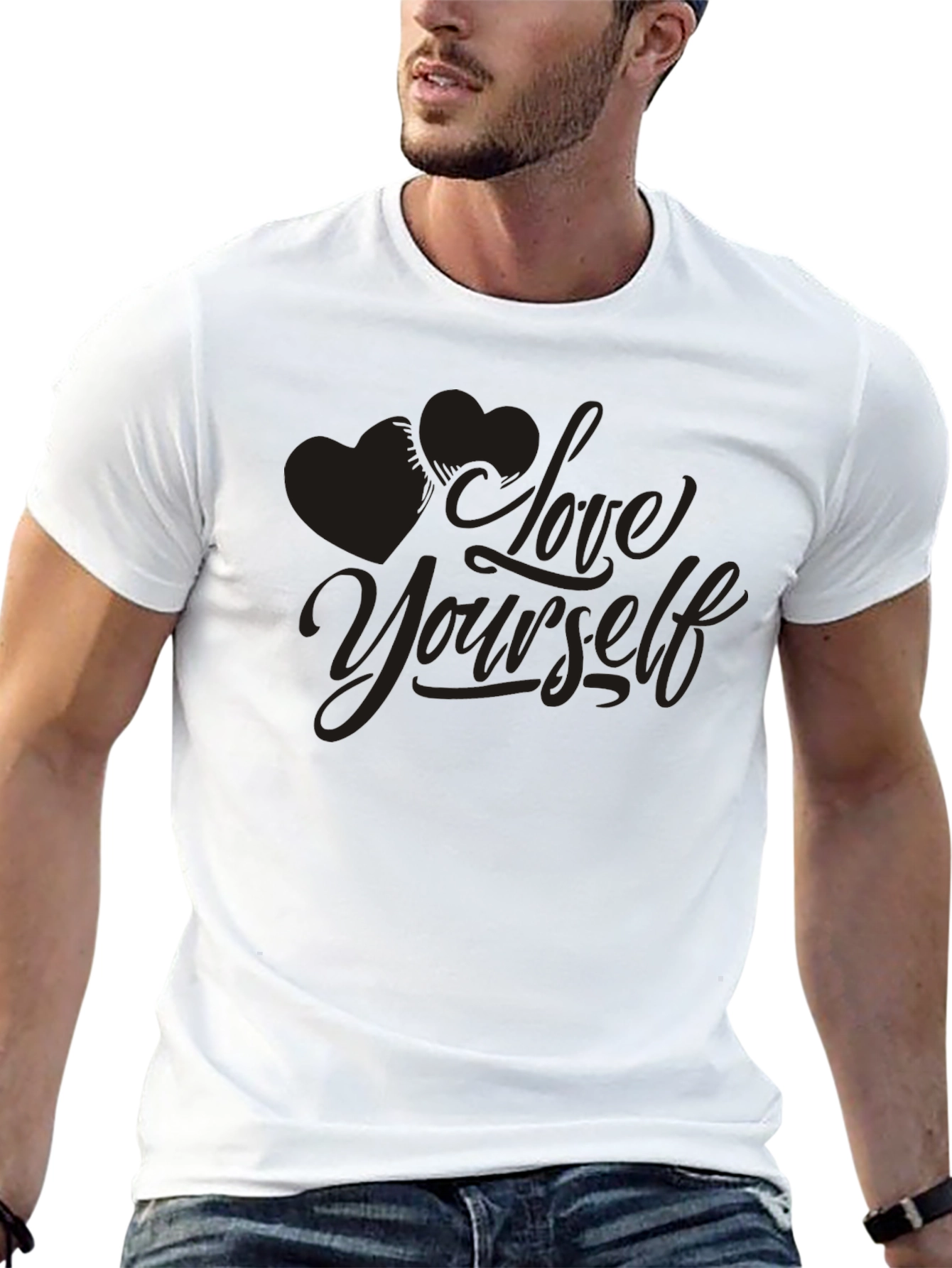 Love Yourself Black T-Shirt