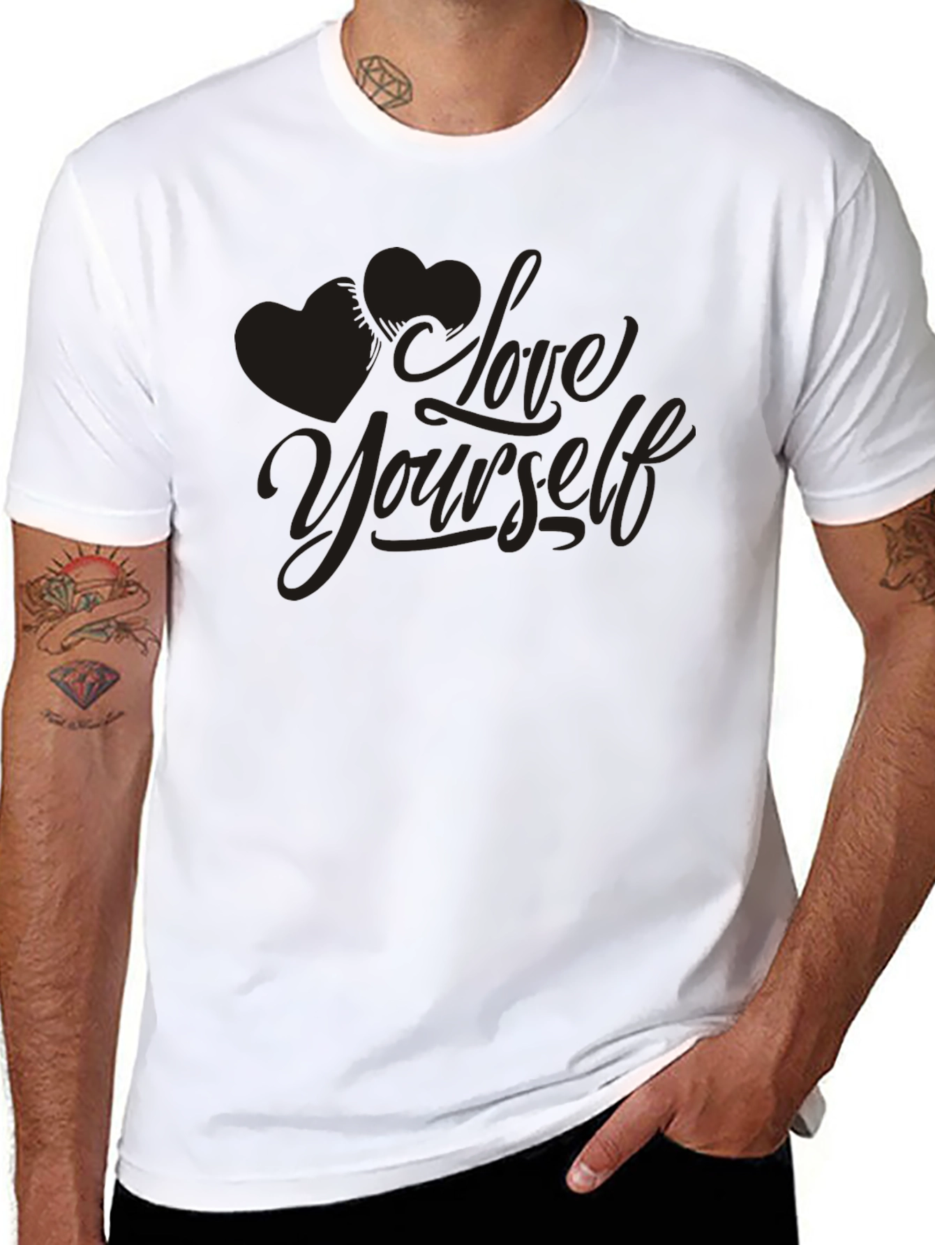 Love Yourself Black T-Shirt