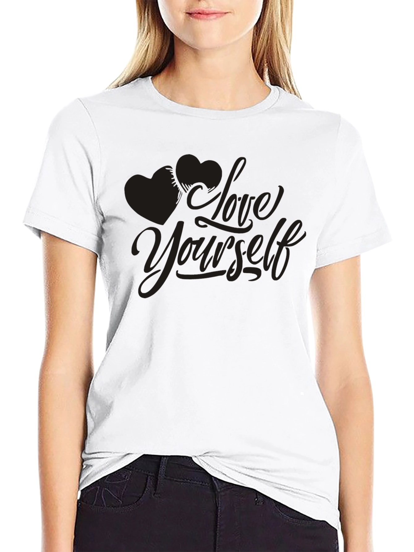 Love Yourself Black T-Shirt