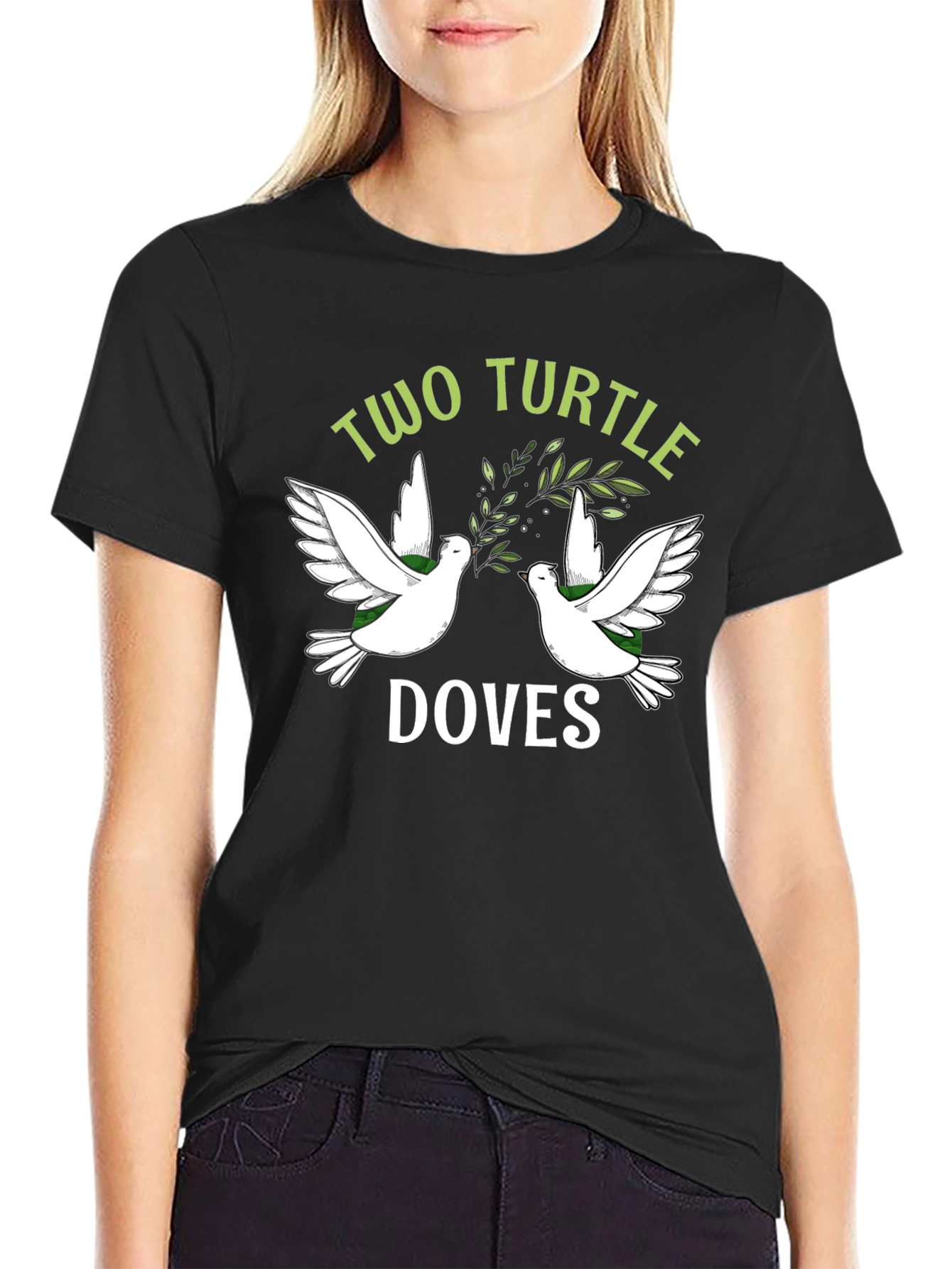 Two Turtle Doves Graphic T-Shirt