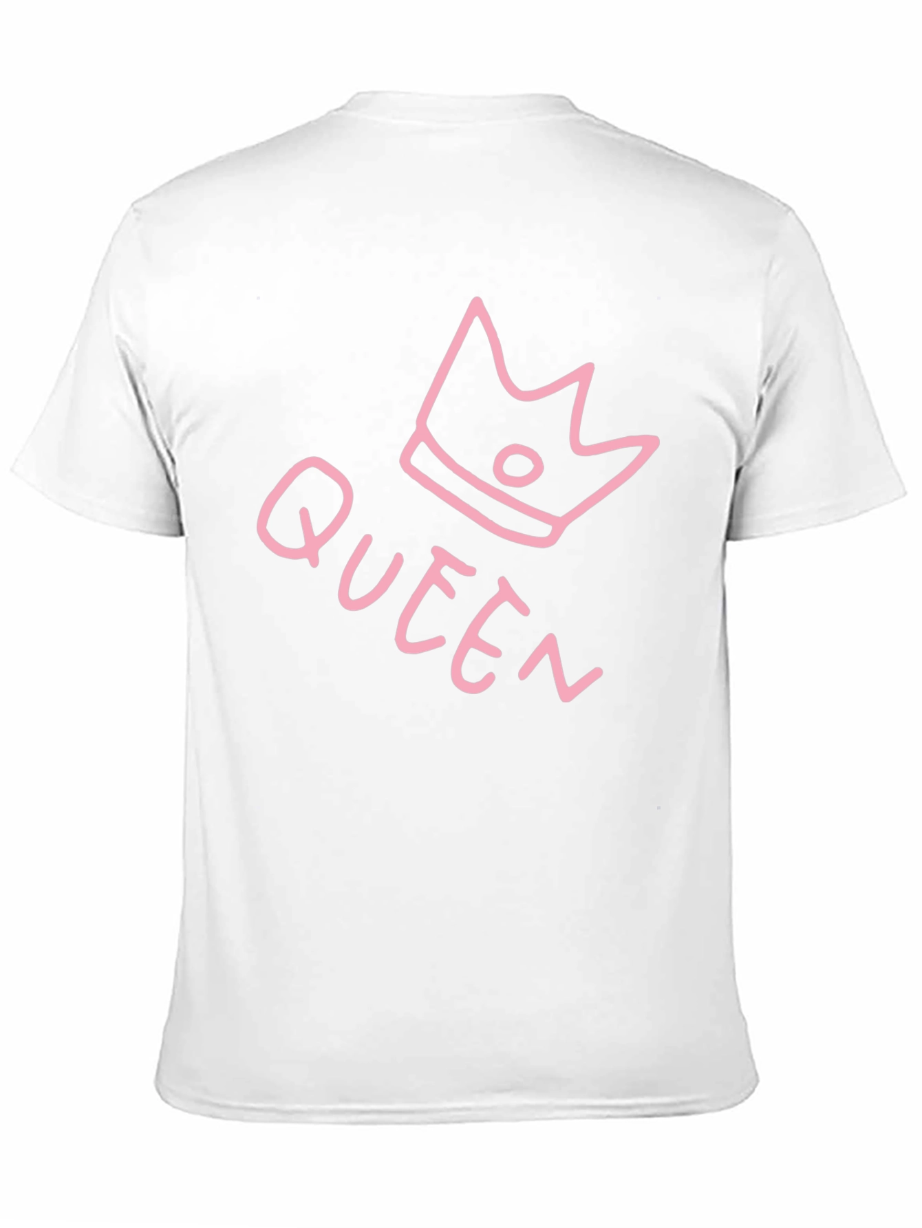 Queen Crown Graphic Tee - Black