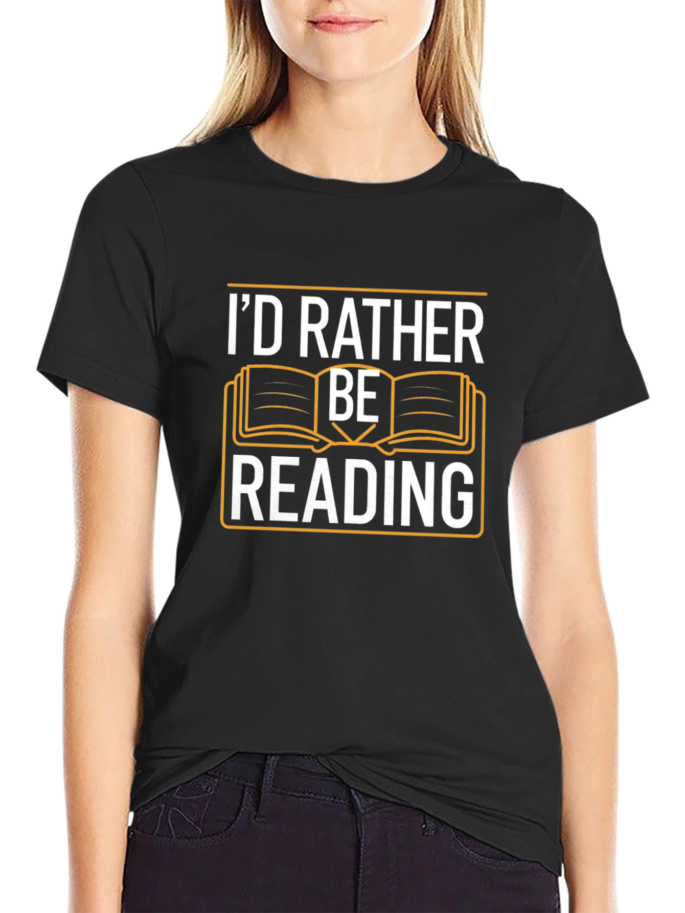 Id Rather Be Reading Graphic Tee