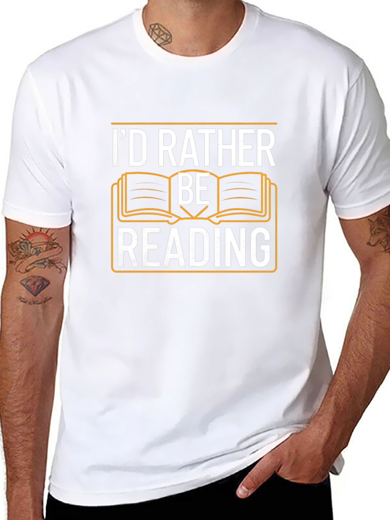 Id Rather Be Reading Graphic Tee