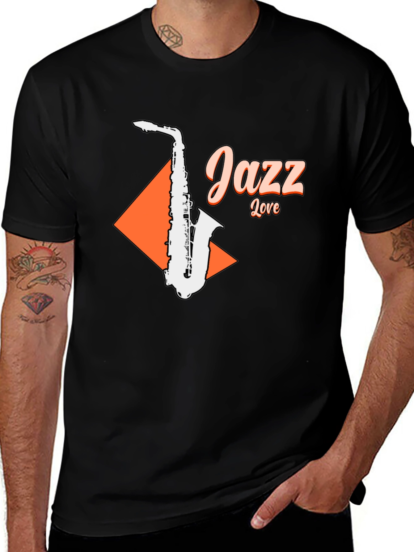 Jazz Love Black T-Shirt