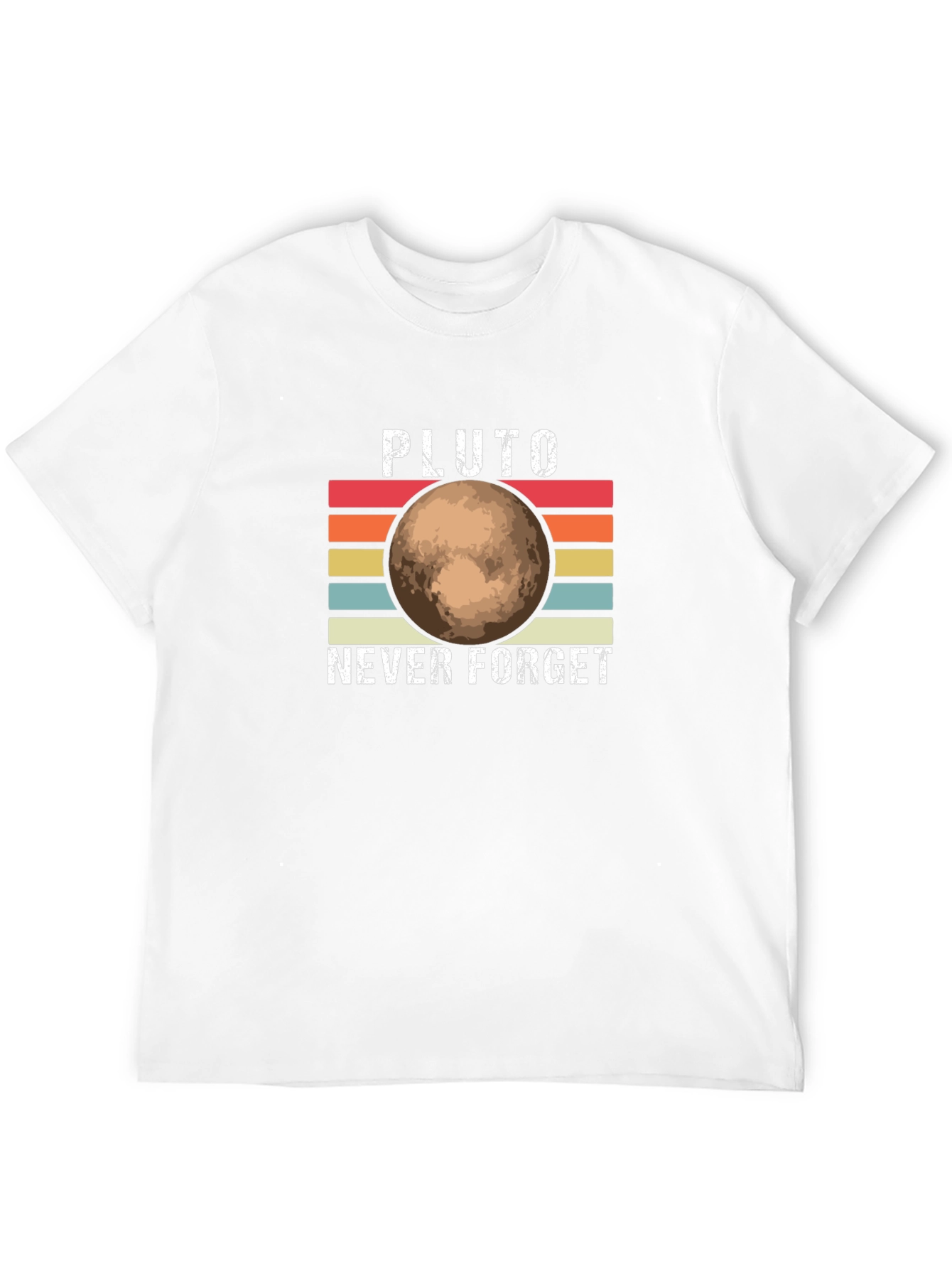 Pluto Never Forget Graphic Tee