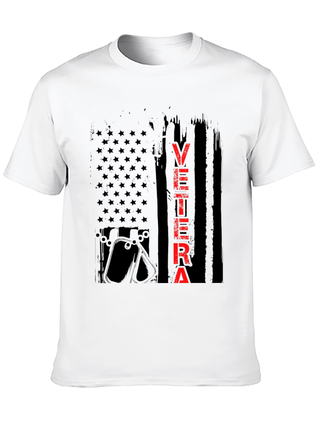 Veteran Flag T-Shirt - Patriotic Graphic Tee