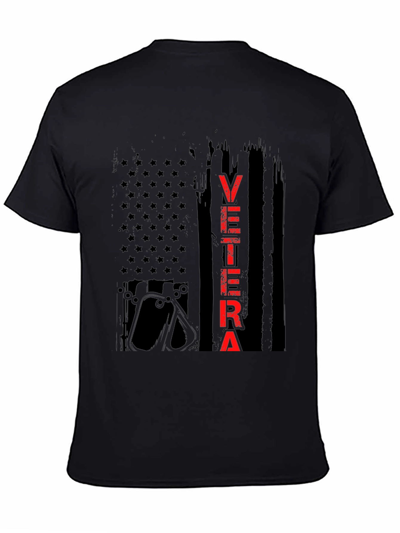 Veteran Flag T-Shirt - Patriotic Graphic Tee