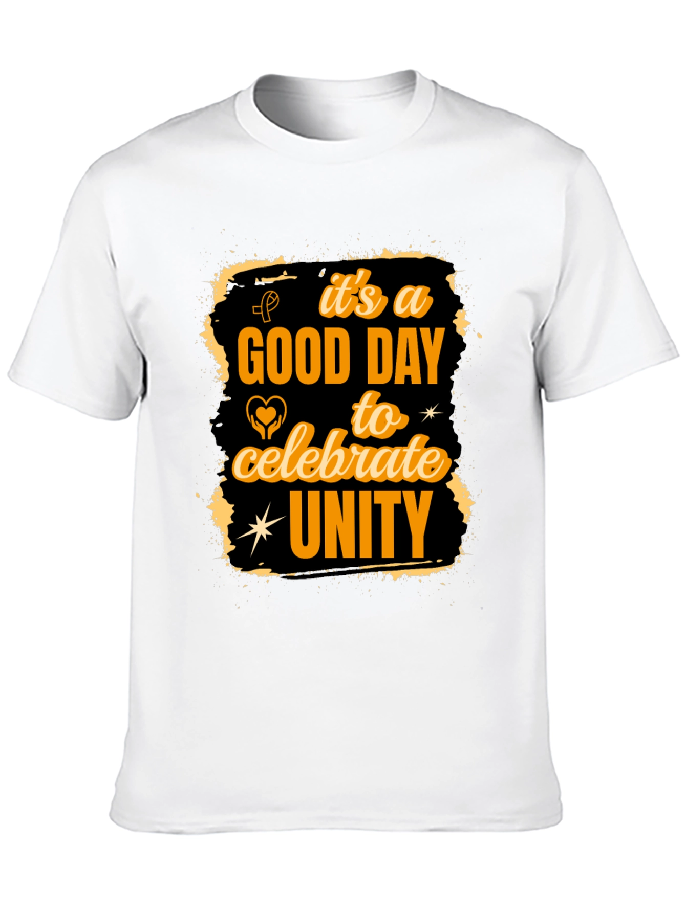 Unity Celebration Graphic Tee - Black