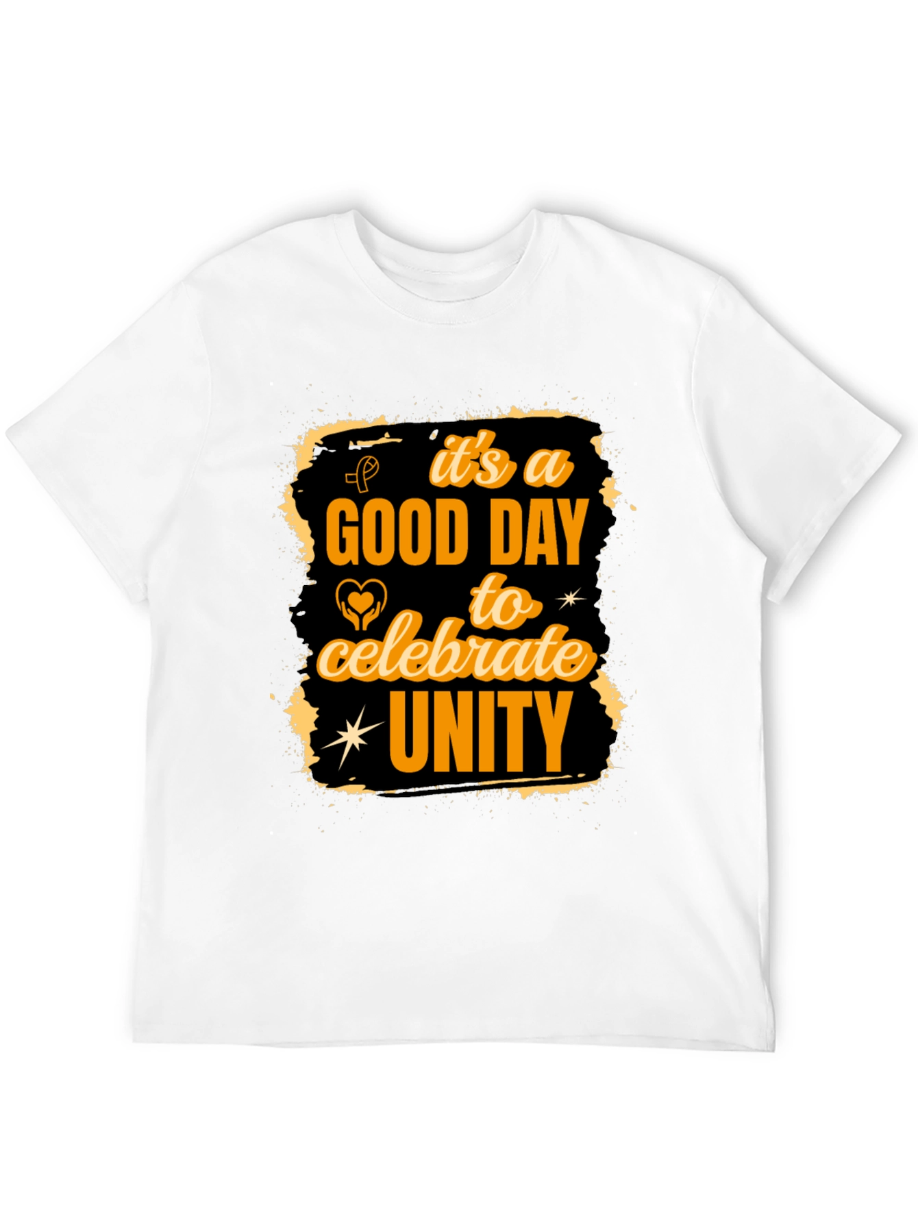 Unity Celebration Graphic Tee - Black