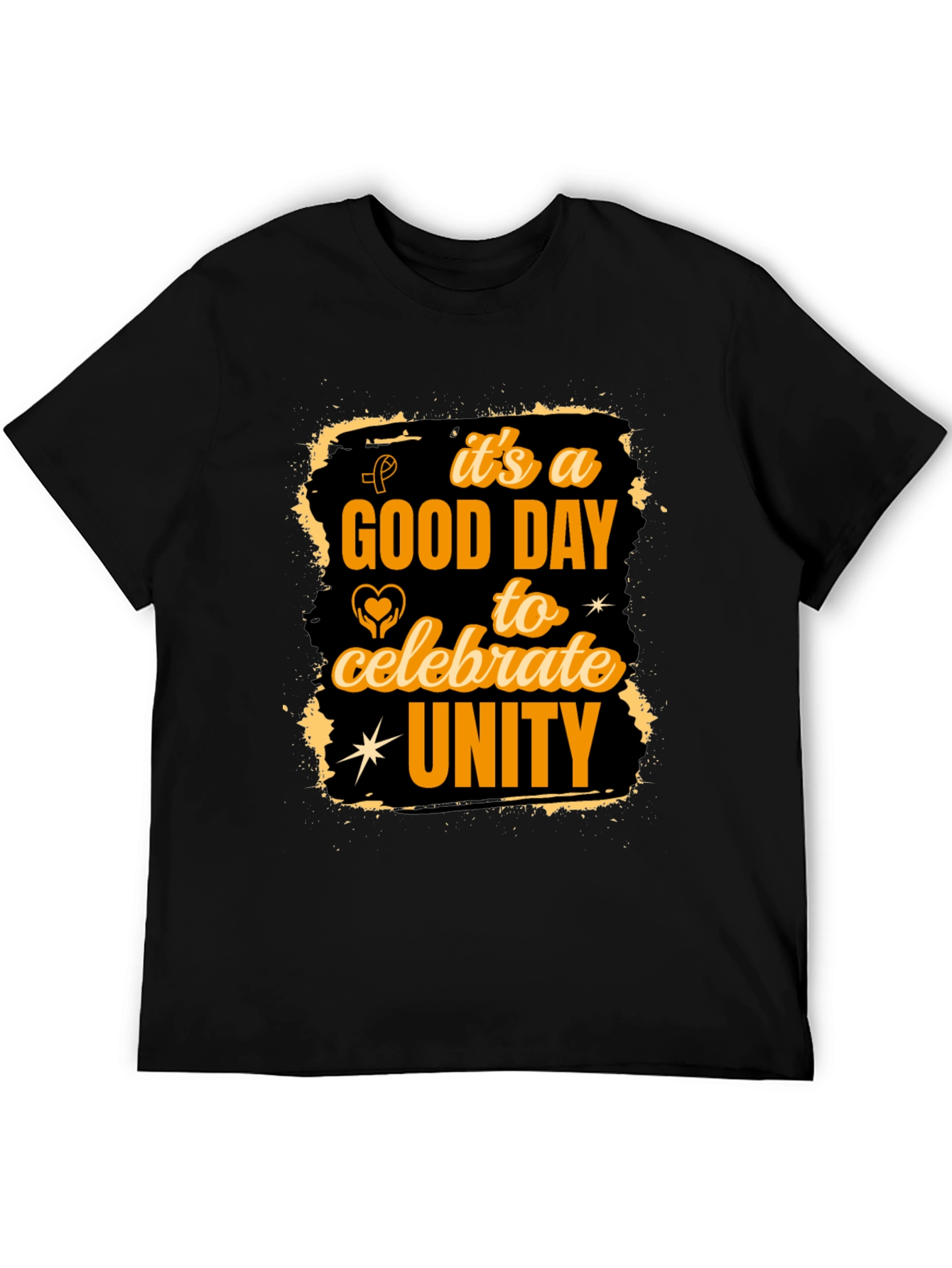 Unity Celebration Graphic Tee - Black